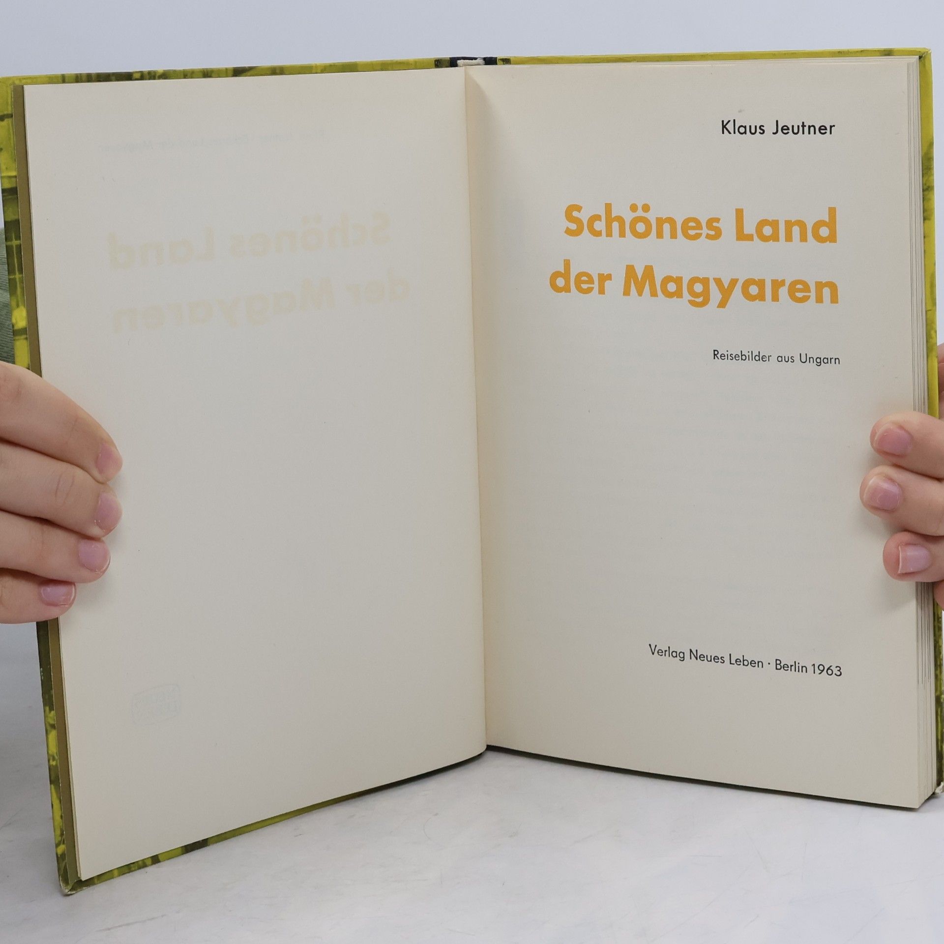 Klaus Jeutner Schönes Land der Magyaren