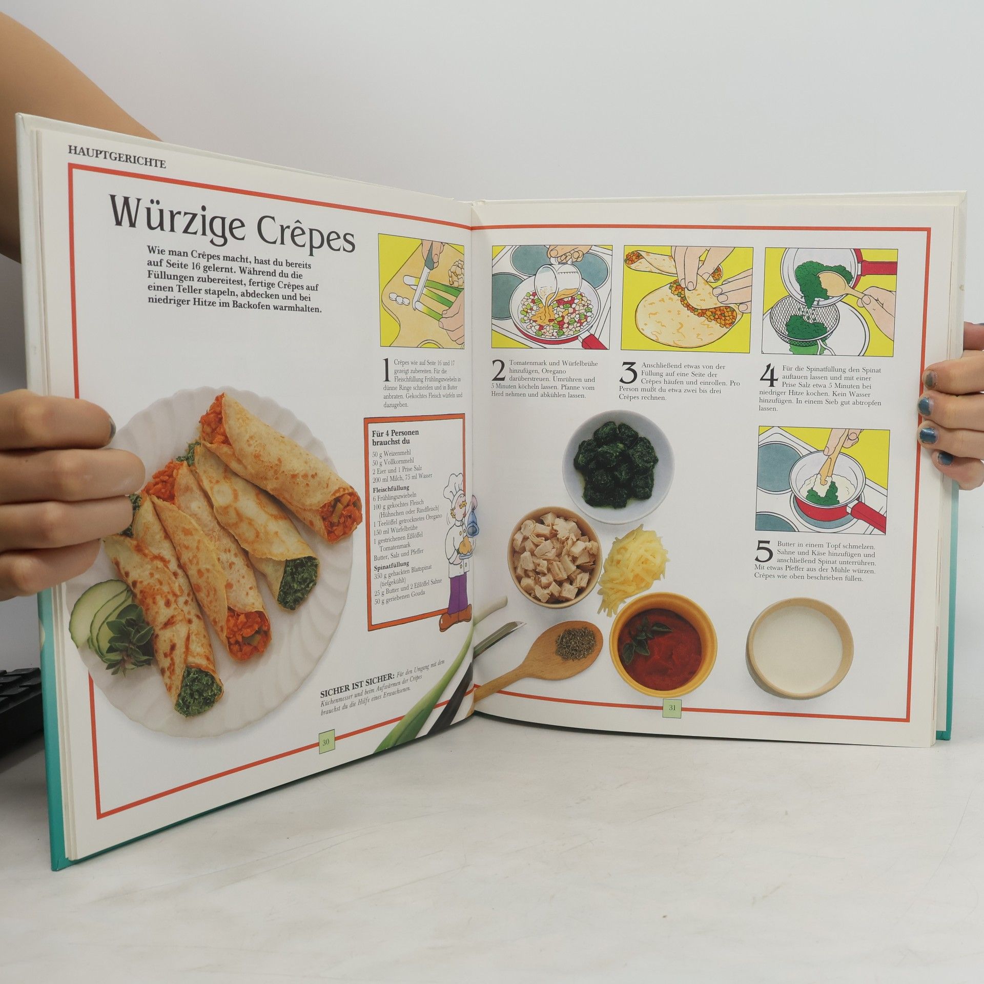 Caroline Green Kinder kochen mit Vergnügen