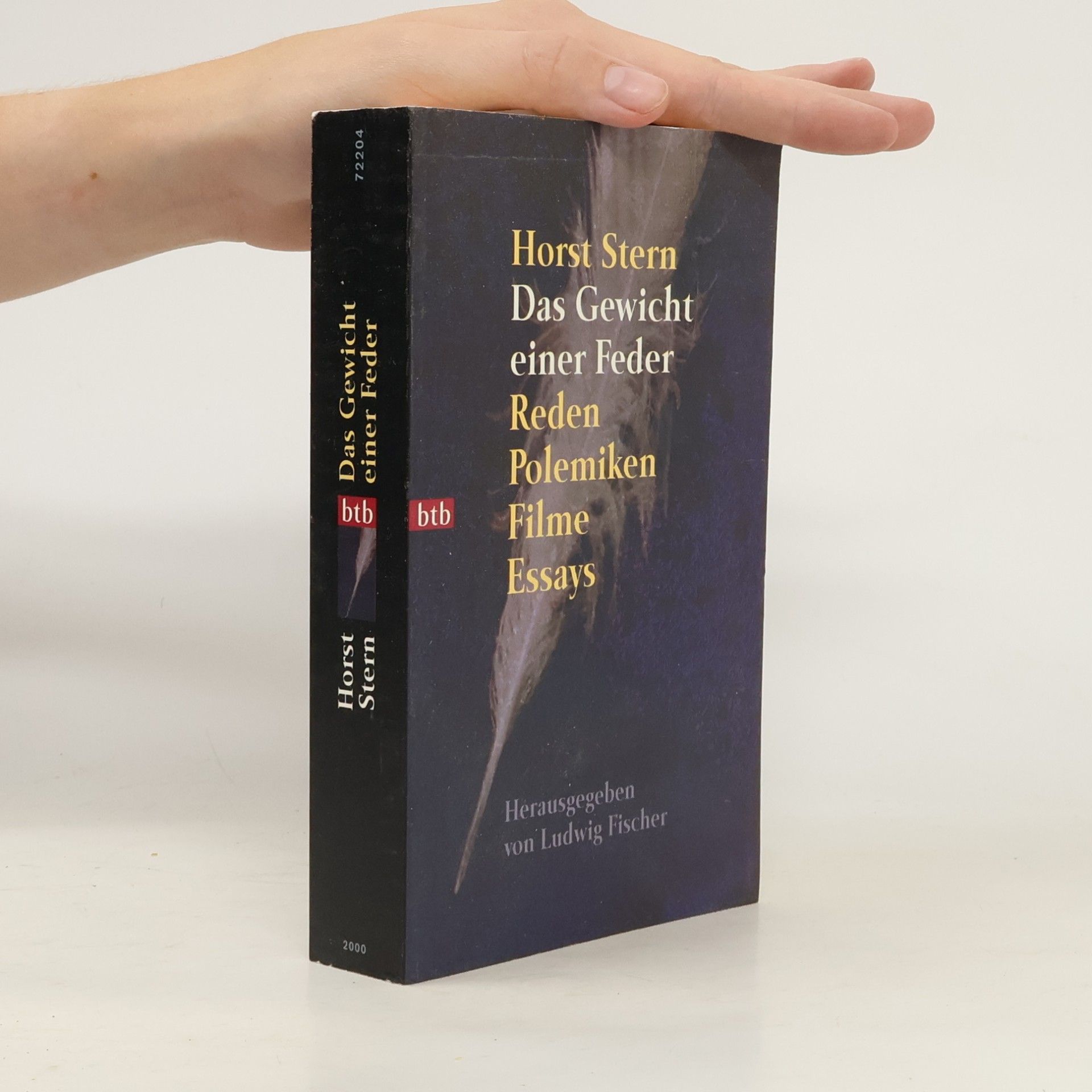Horst Stern Horst Stern, das Gewicht einer Feder