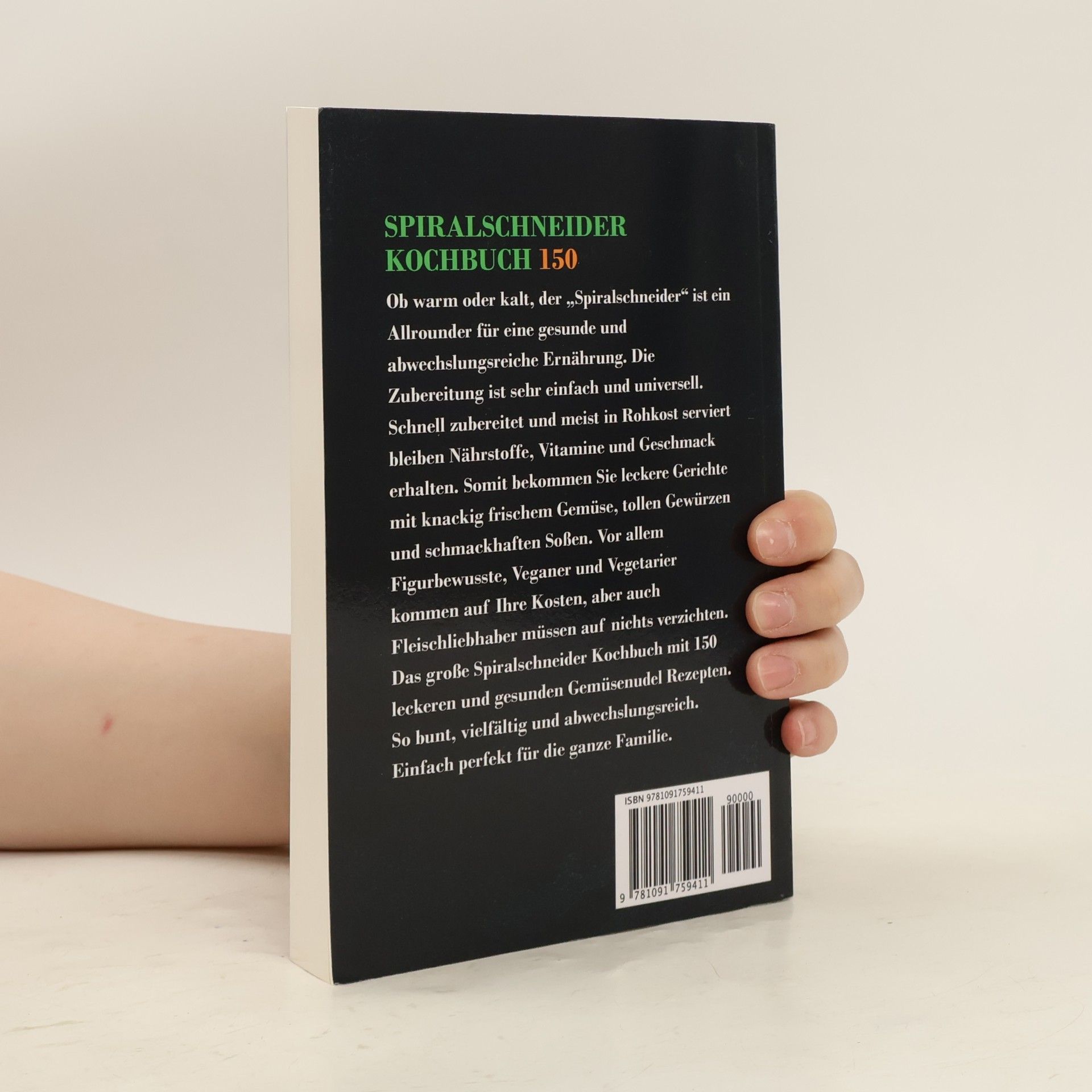 Lucy Pick Spiralschneider Kochbuch