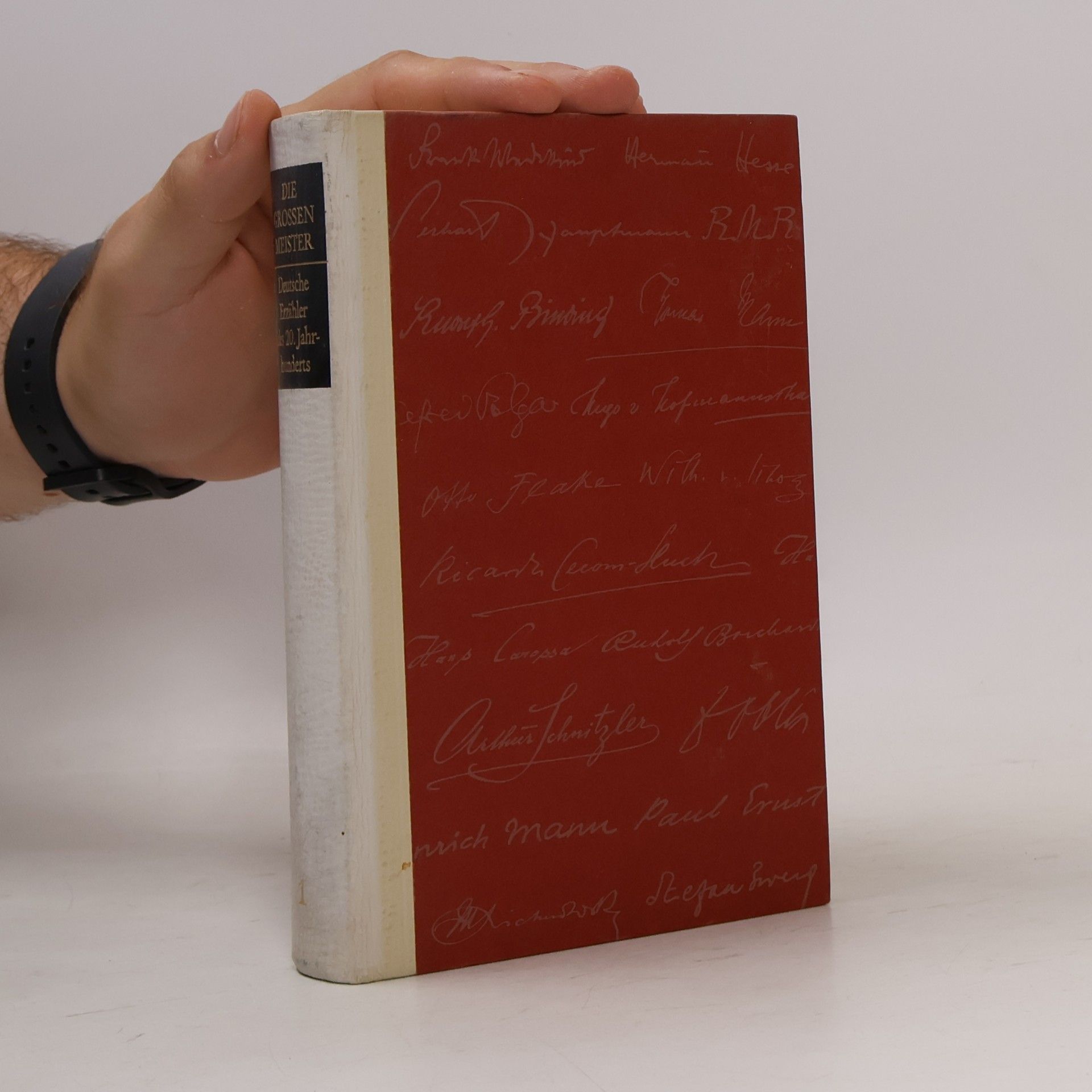 Various authors Die Grossen Meister I. Deutsche Erzähler des 20. Jahrhunderts