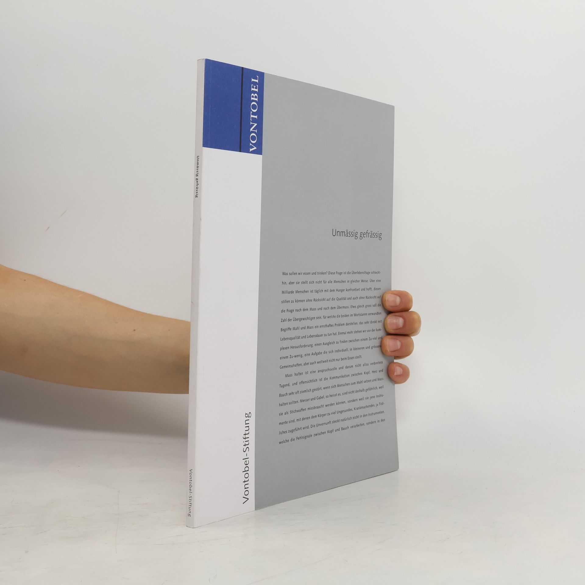 Various authors Vontobel-Stiftung