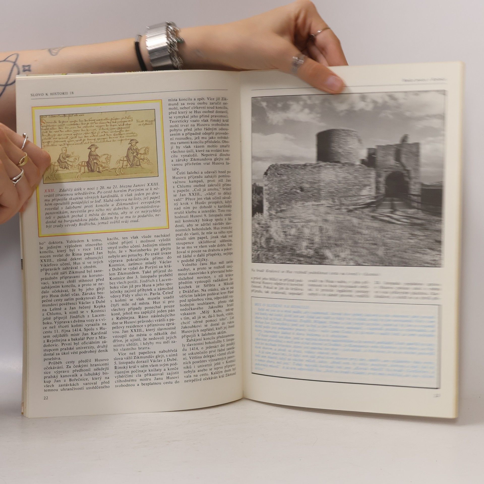 František Šmahel Husův proces v Kostnici. Slovo k historii. Ročník 1988, číslo 18
