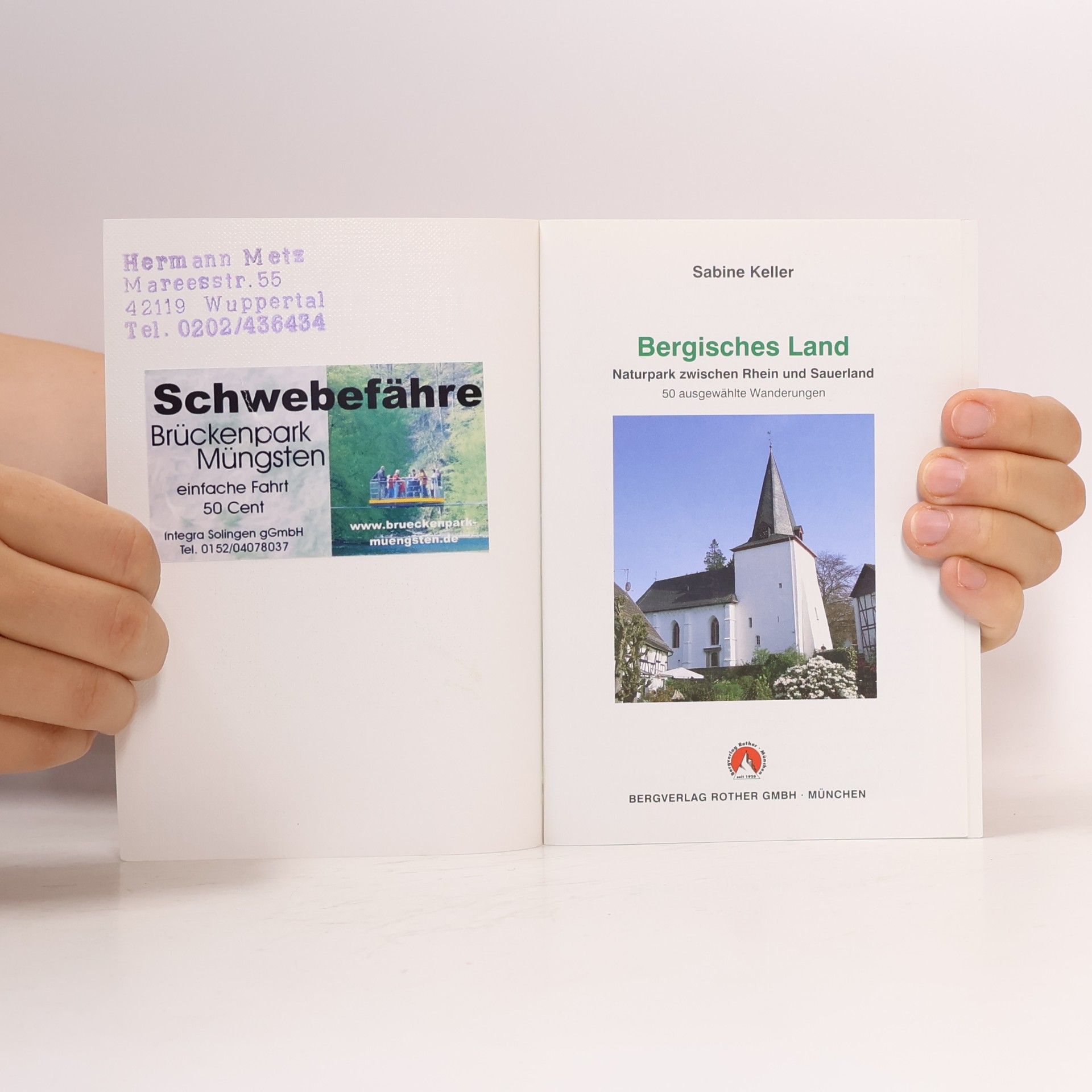 Sabine Keller Rother Wanderführer: Bergisches Land