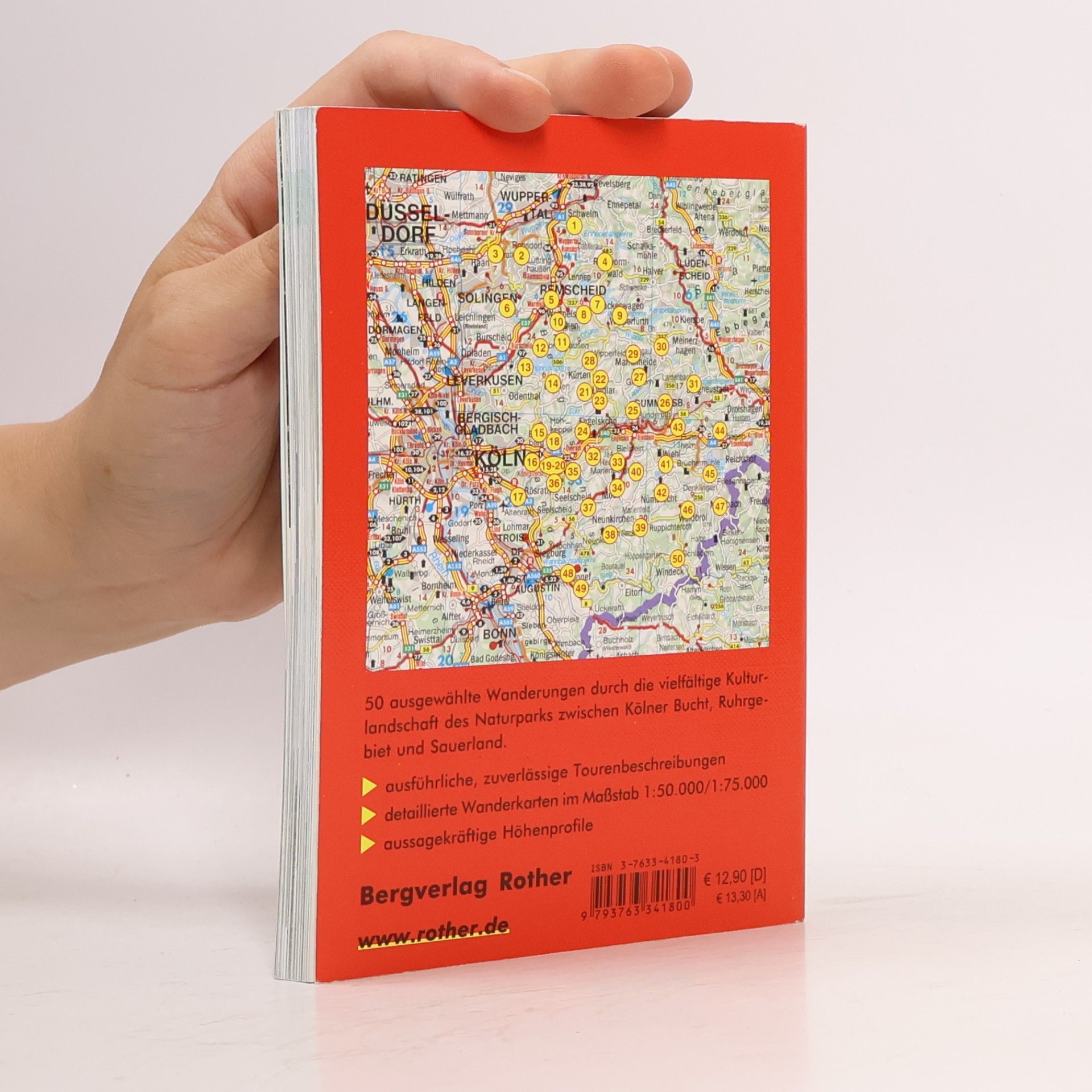 Sabine Keller Rother Wanderführer: Bergisches Land