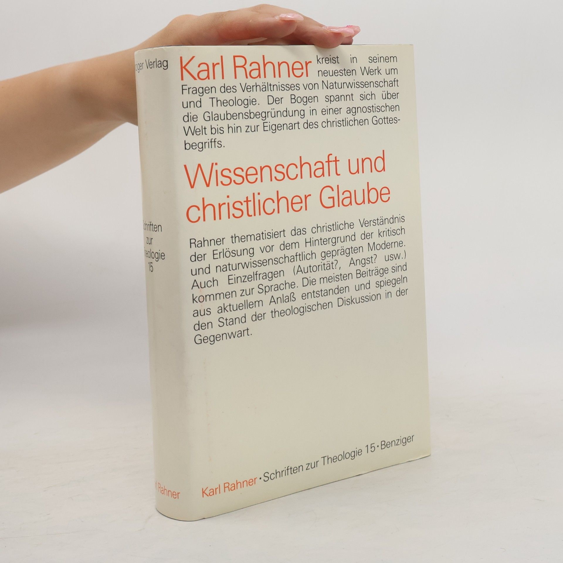 Paul Imhof Schriften zur Theologie - 15: Wissenschaft und christlicher Glaube