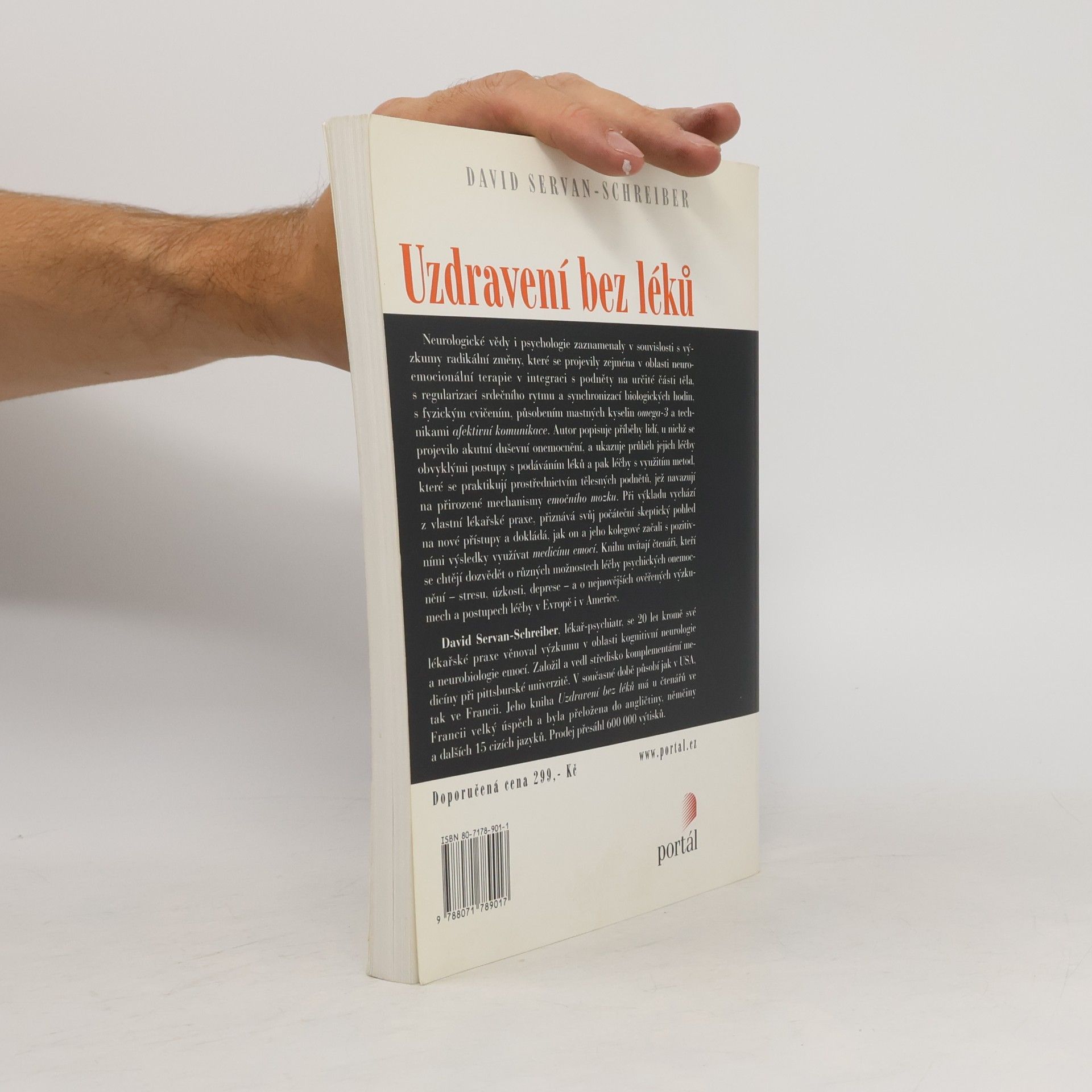 David Servan Schreiber Uzdravení bez léků
