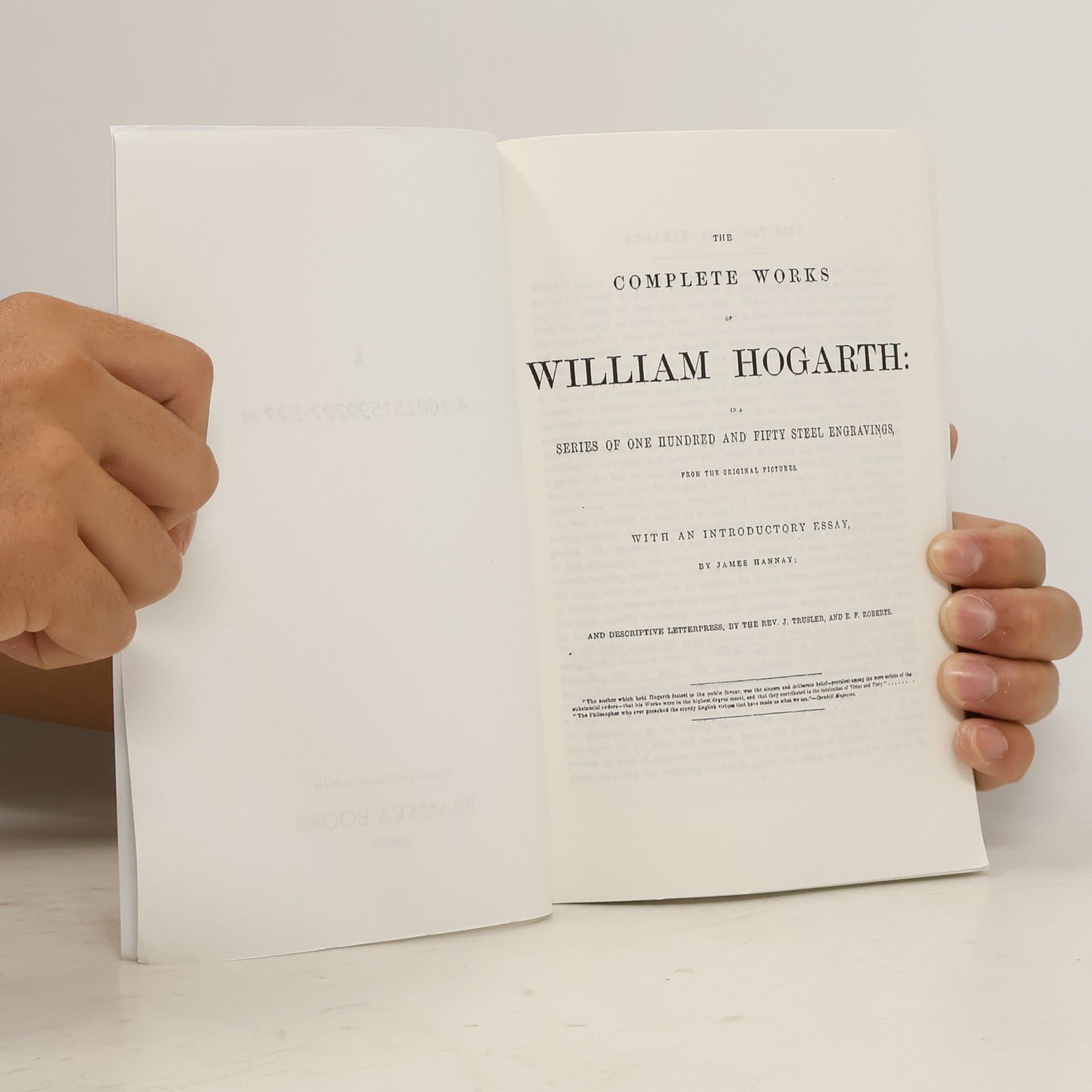 William Hogarth The Complete Works of William Hogarth