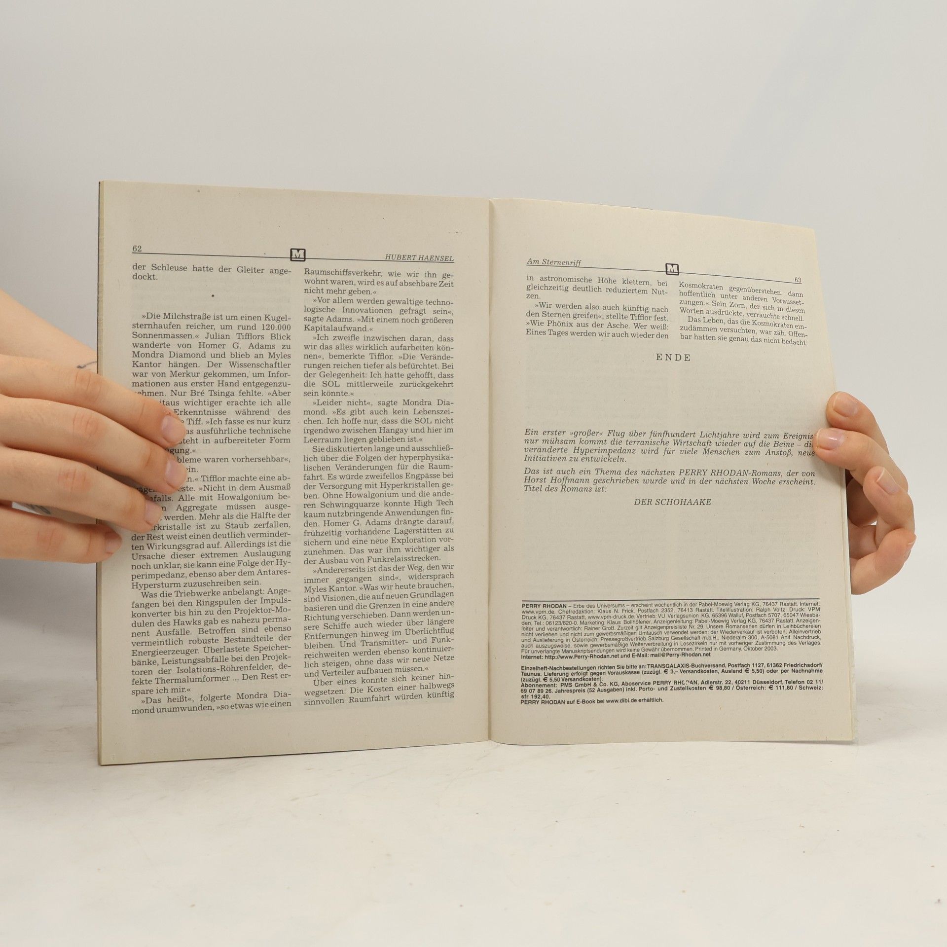 Hubert Haensel Die Glasregenwelt
