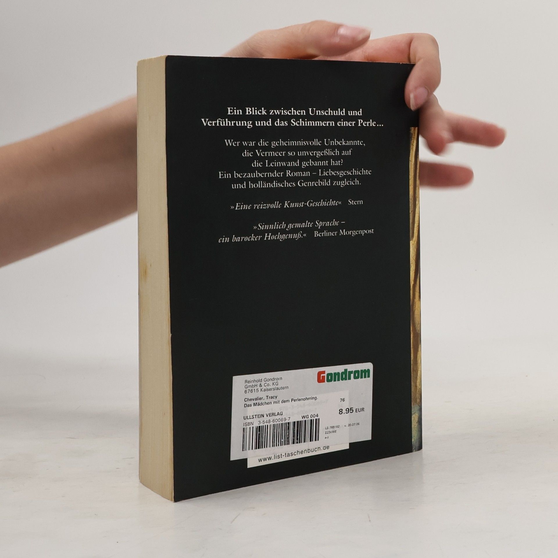 Tracy Chevalier Das Madchen mit dem Perlenohrring