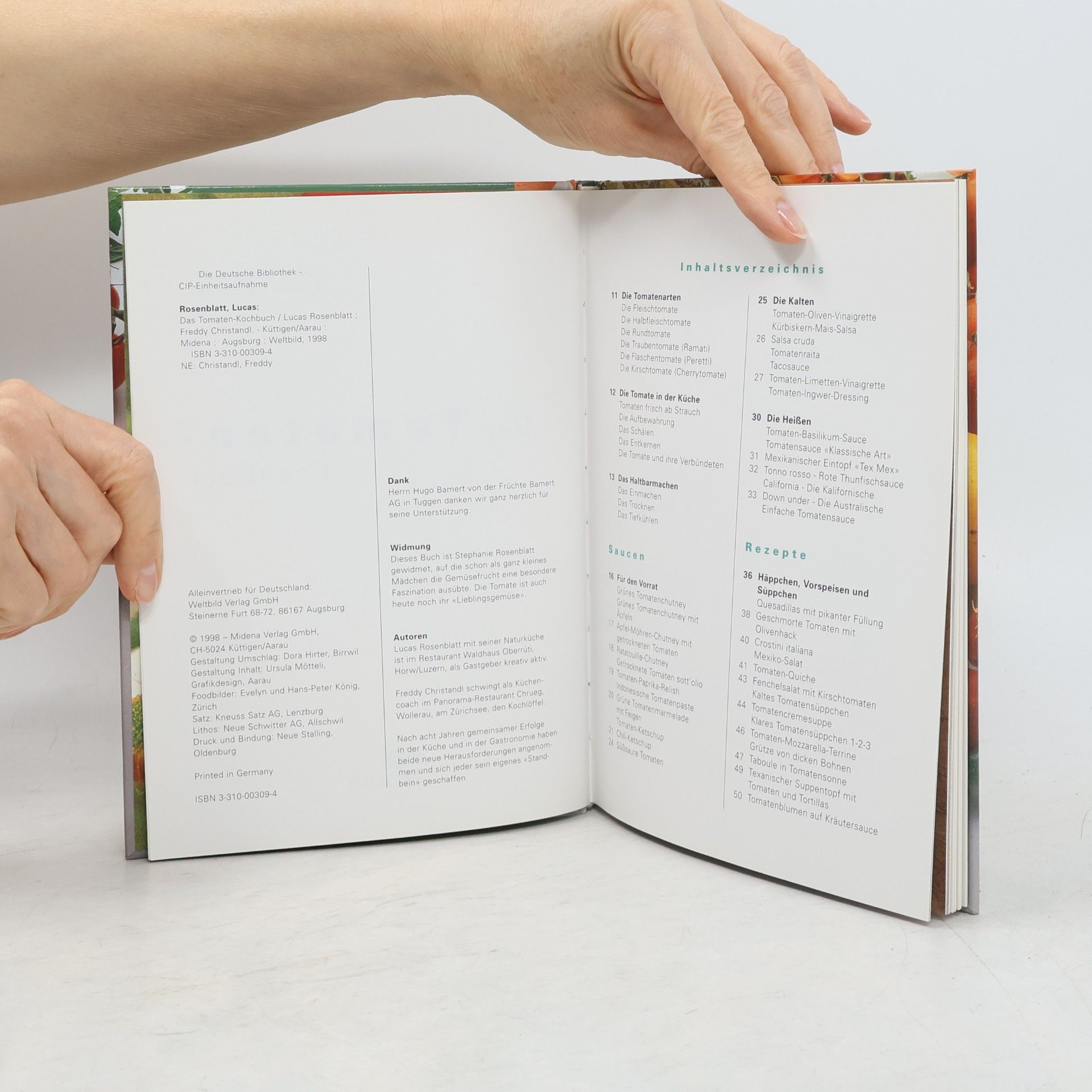 Lucas Rosenblatt Das Tomaten-Kochbuch