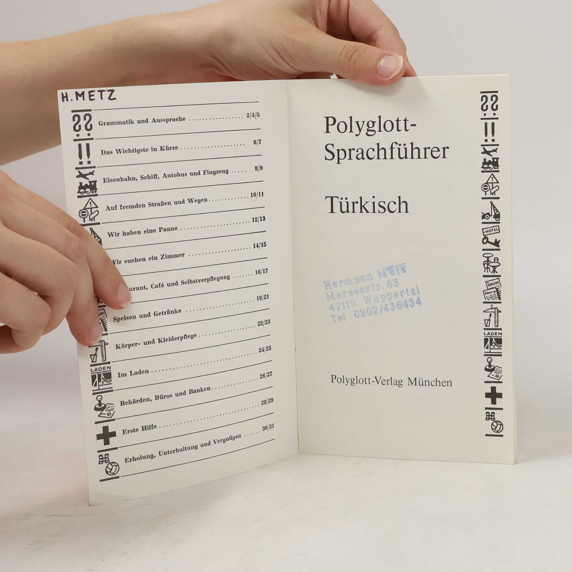 Kolektív autorov Polyglott-Sprachführer. Türkisch