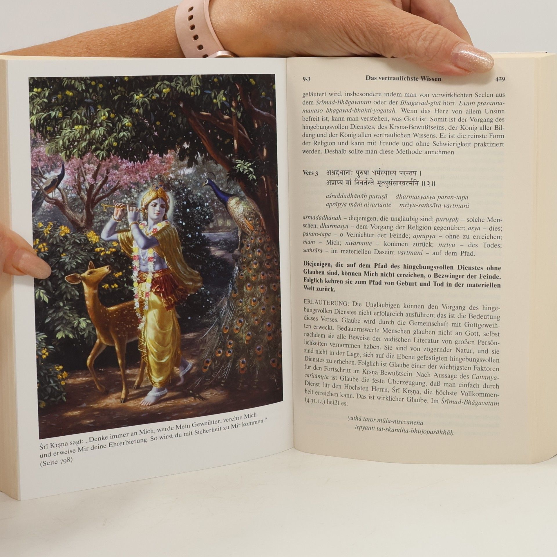 Šrí Šrímad A. Č. Bhaktivédanta Swami Prabhupáda Bhagavad-gita wie sie ist