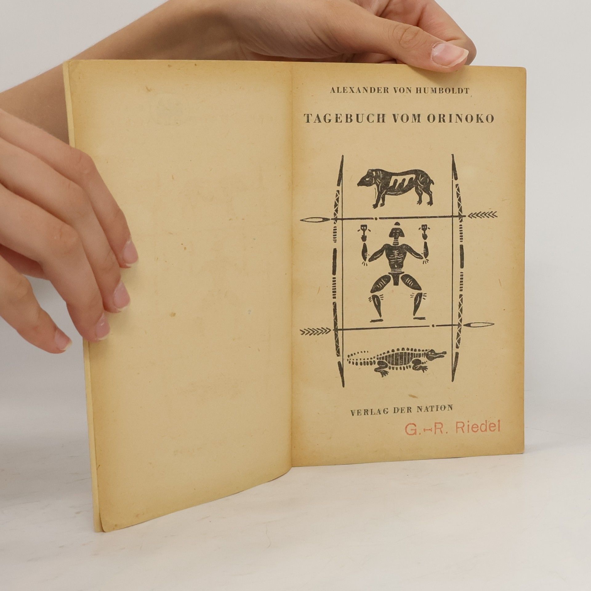 Alexander von Humboldt Tagebuch vom Orinoko