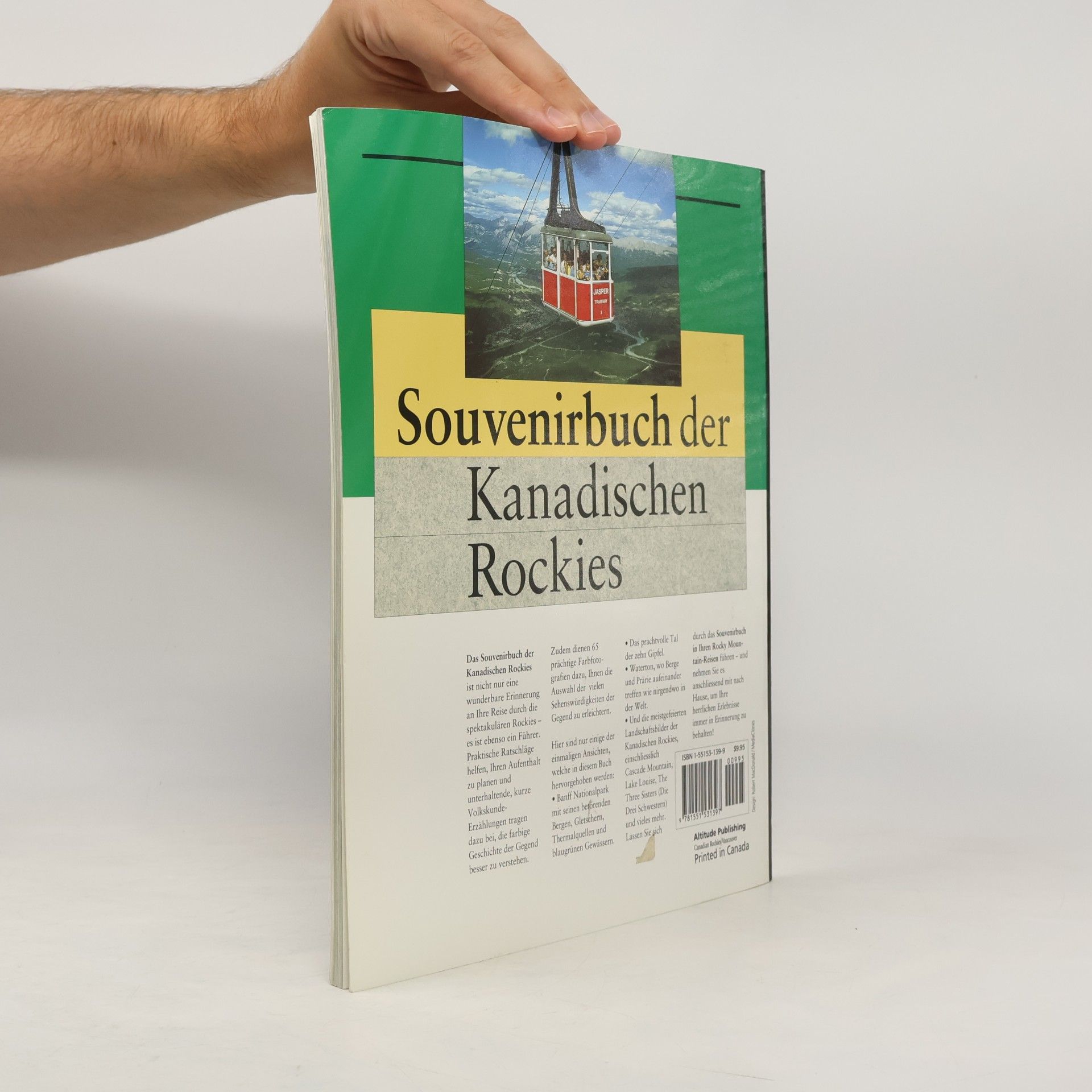 Elizabeth Wilson Souvenirbuch der Kanadischen Rockies