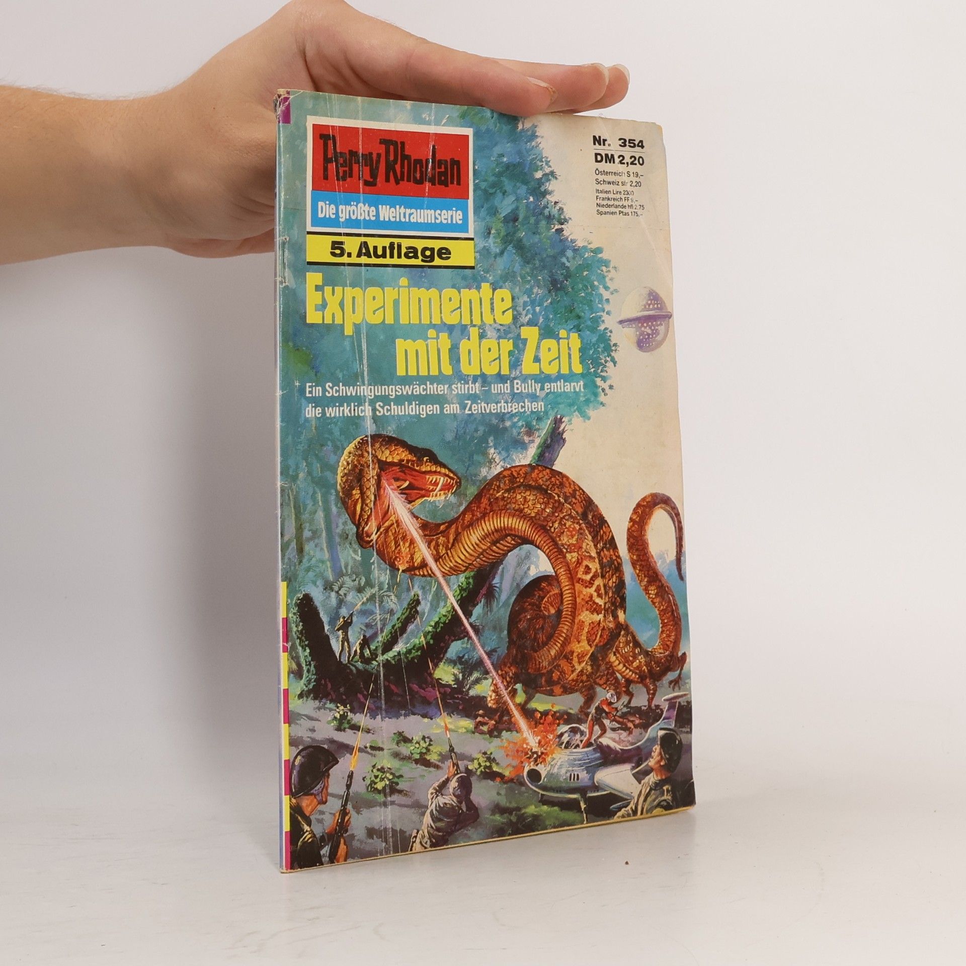 Autorenkollektiv Perry Rhodan 354. Experimente mit der Zeit