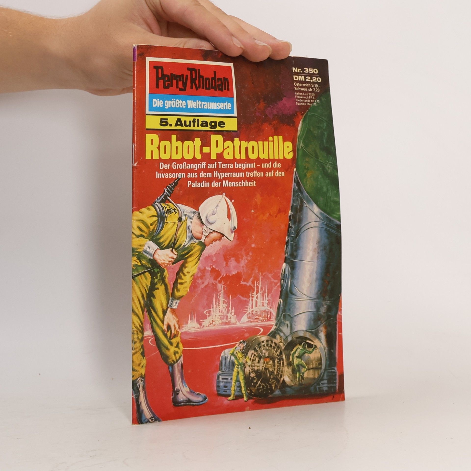 K. H. Scheer Perry Rhodan 350: Robot-Patrouille