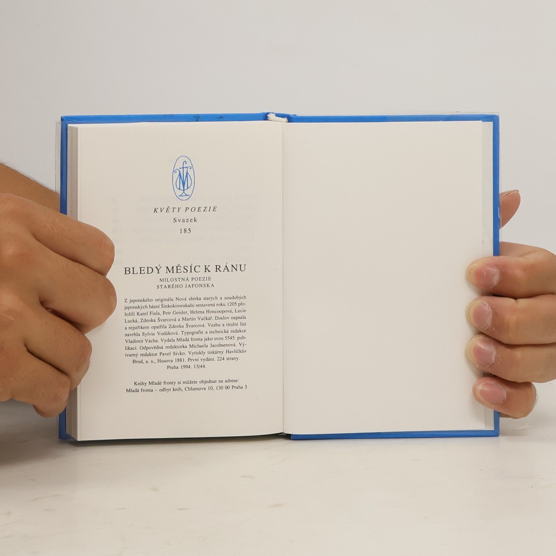 Autores varios Bledý měsíc k ránu