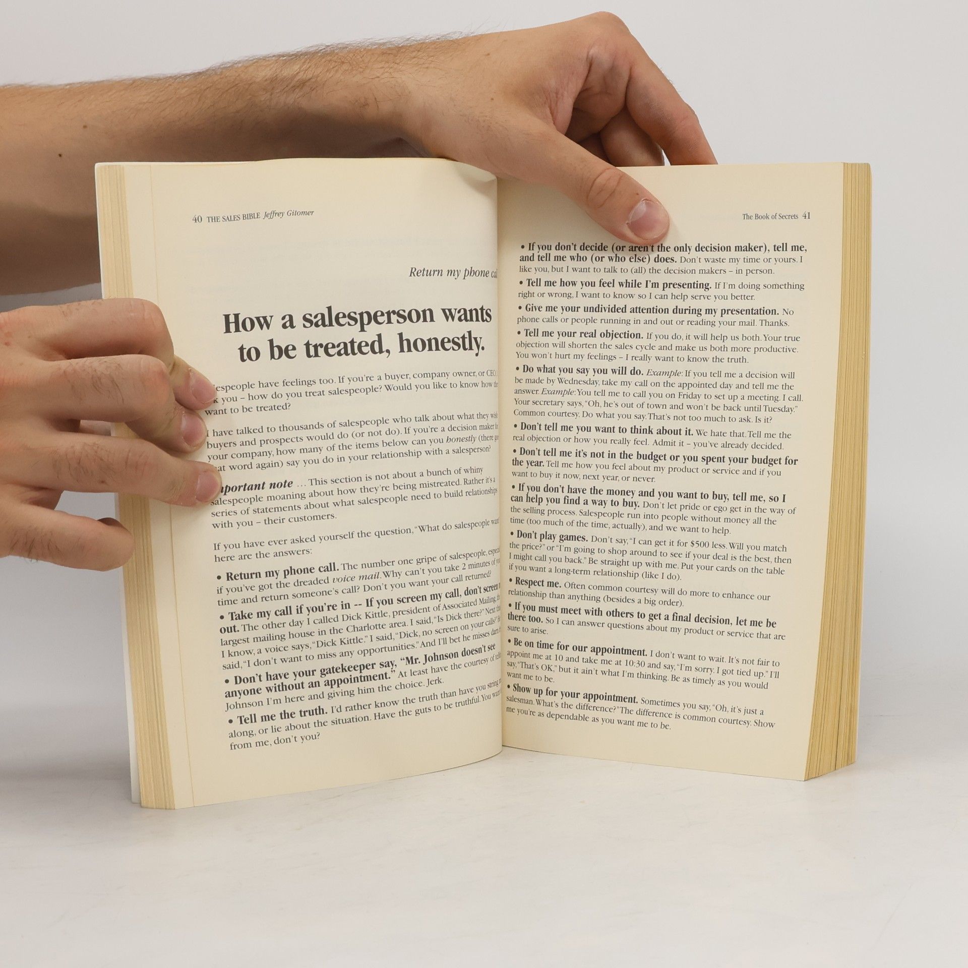 Jeffrey H. Gitomer The Sales Bible