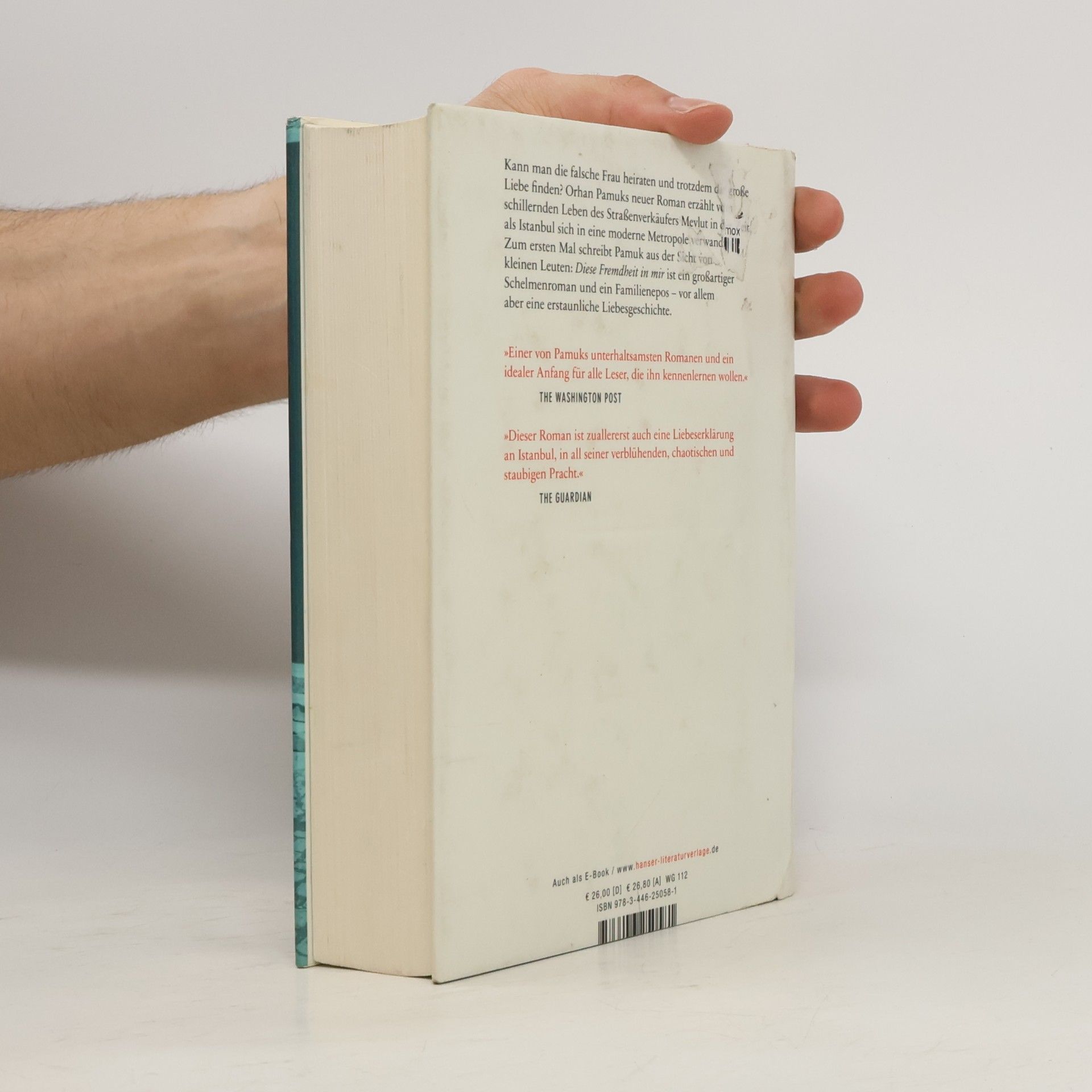 Orhan Pamuk Diese Fremdheit in mir