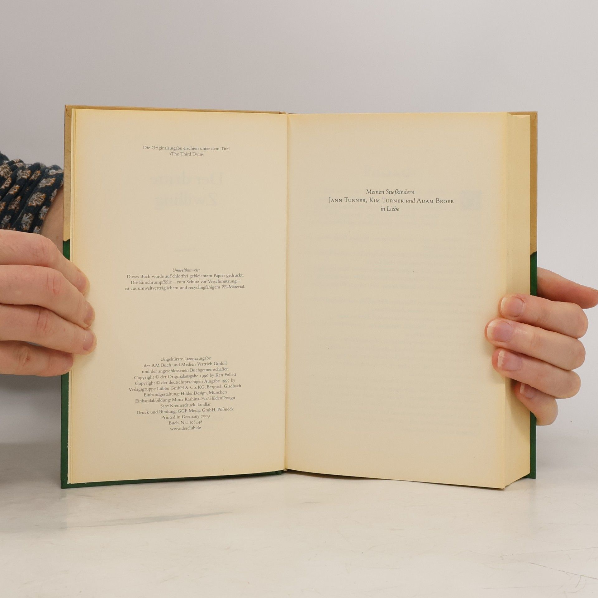 Ken Follett Der dritte Zwilling