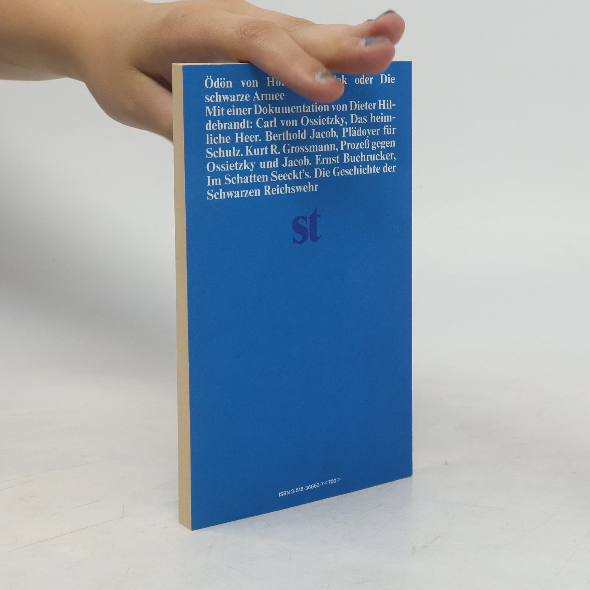 Odon von Horváth Suhrkamp Taschenbuch - 163: Sladek oder Die schwarze Armee