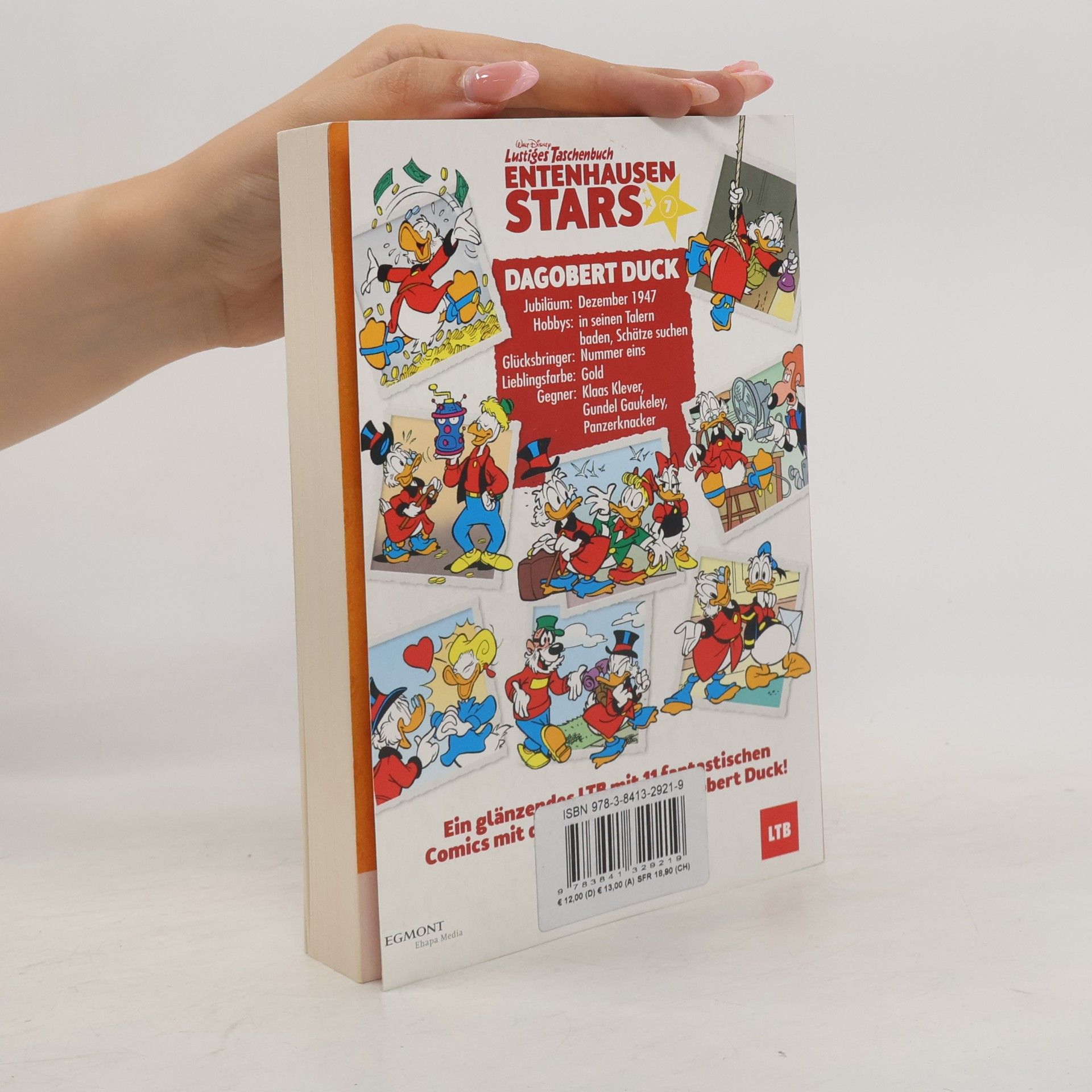 Walt Disney Lustiges Taschenbuch Entenhausen Stars 07