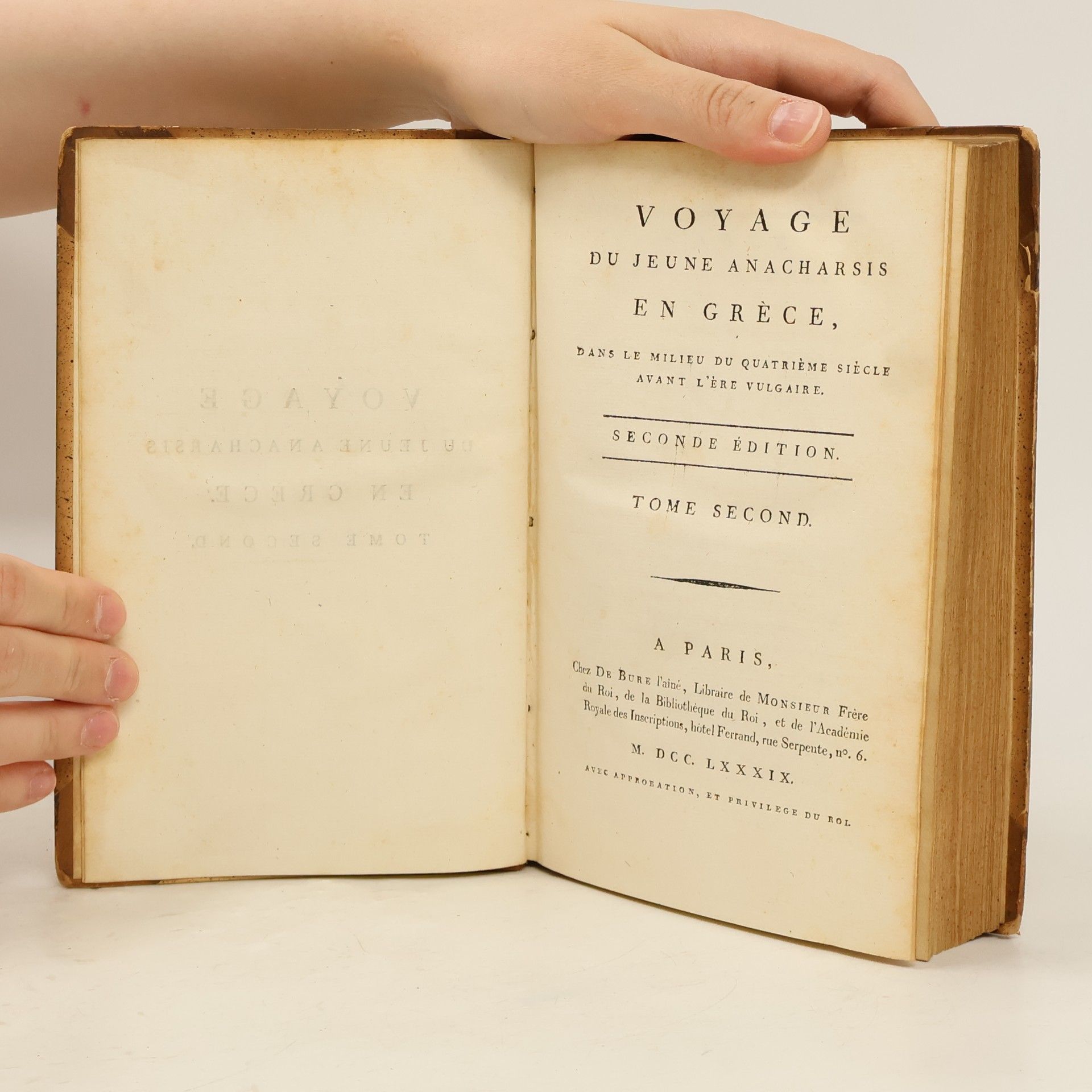 Jean-Jacques Barthélemy Voyage du jeune Anacharsis en Grèce 2