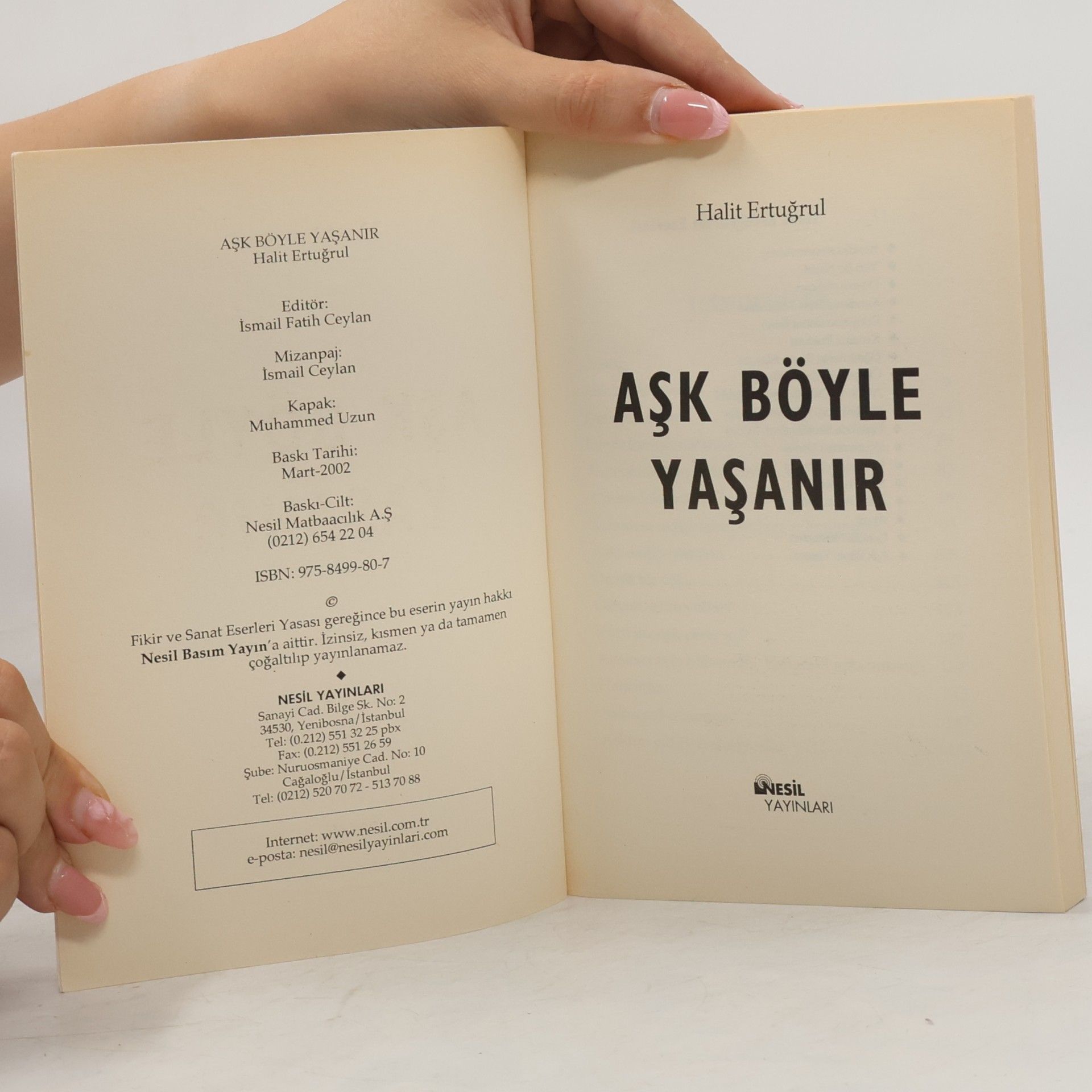 Halit Ertuğrul Aşk Böyle Yaşanır - 3. Baskı