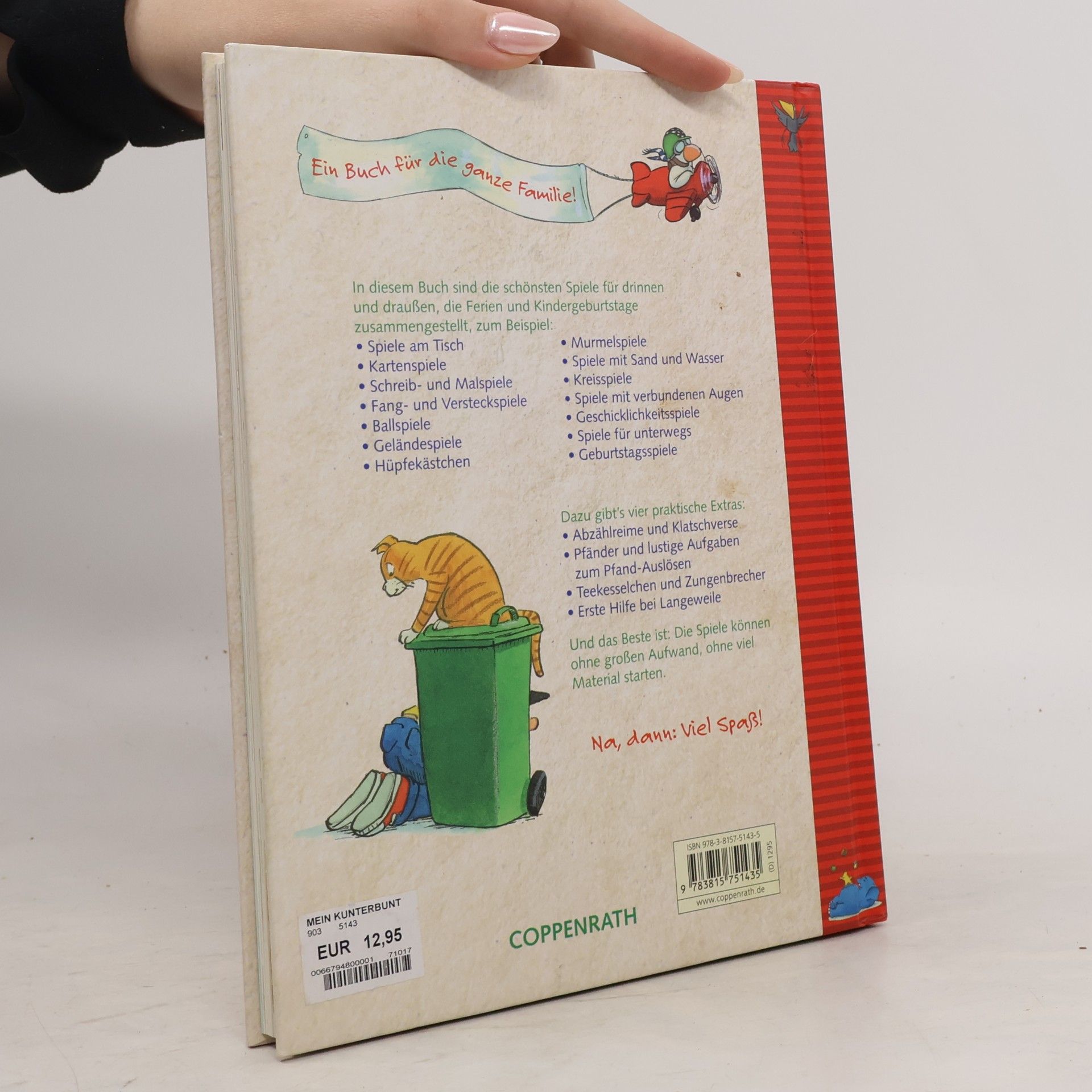 Christa Wißkirchen Mein lustiges Spielebuch