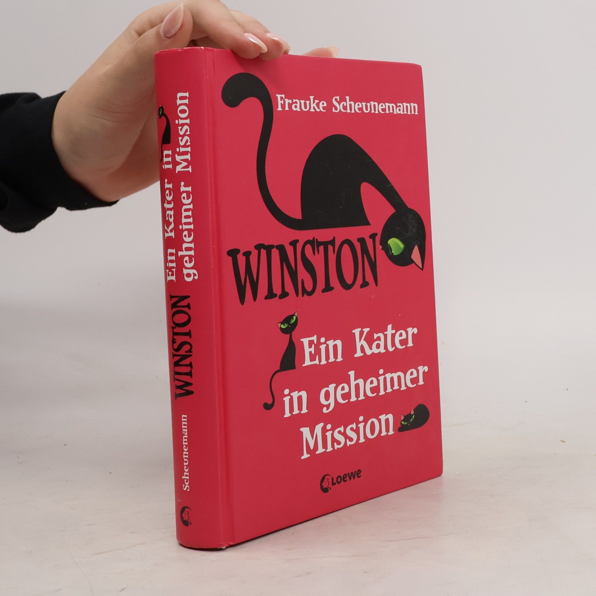 Frauke Scheunemann Winston: ein Kater in geheimer Mission