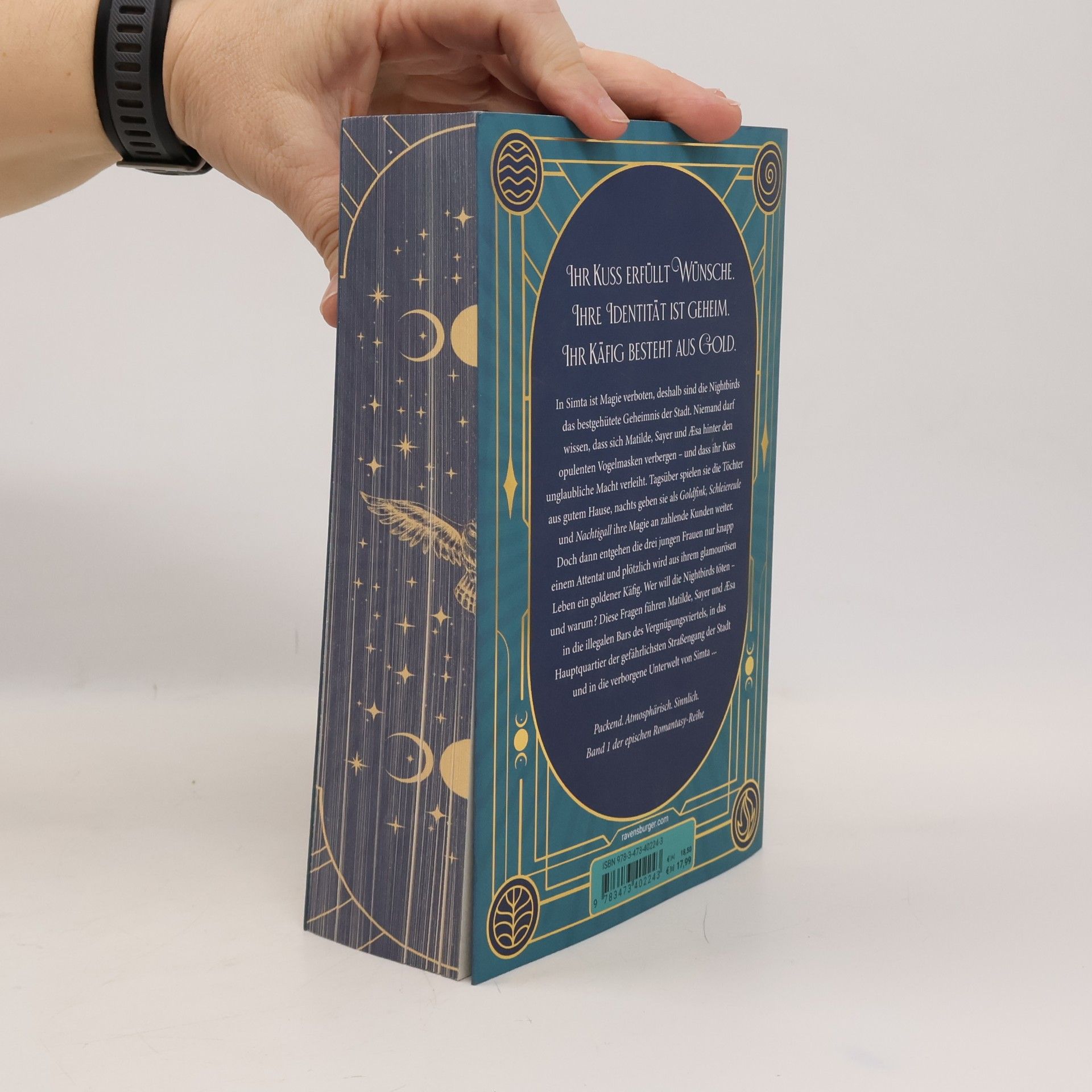 Kate Armstrong Nightbirds, Band 1: Der Kuss der Nachtigall (Epische Romantasy Limitierte Auflage mit Farbschnitt)