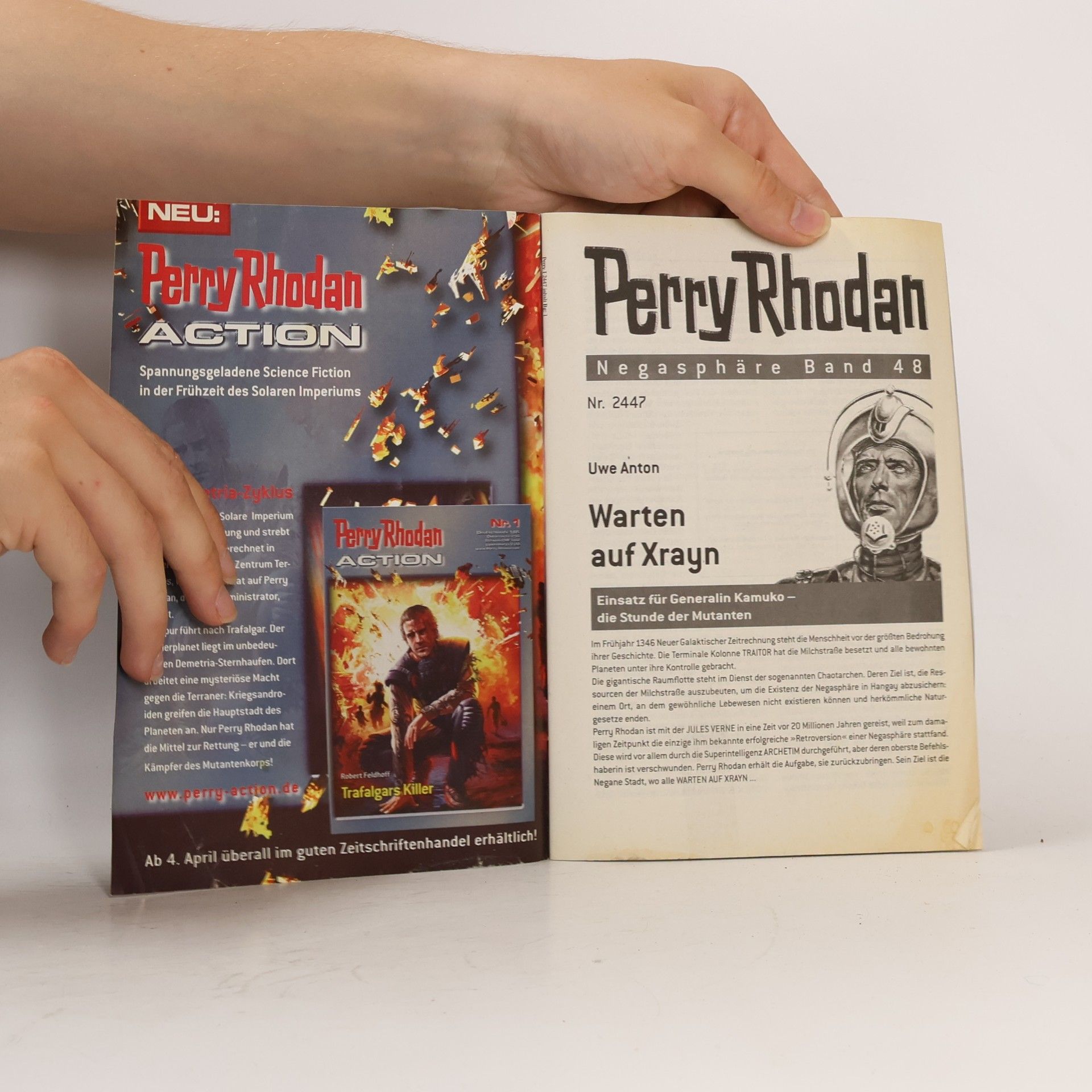 Uwe Anton Perry Rhodan 2447: Warten auf Xrayn