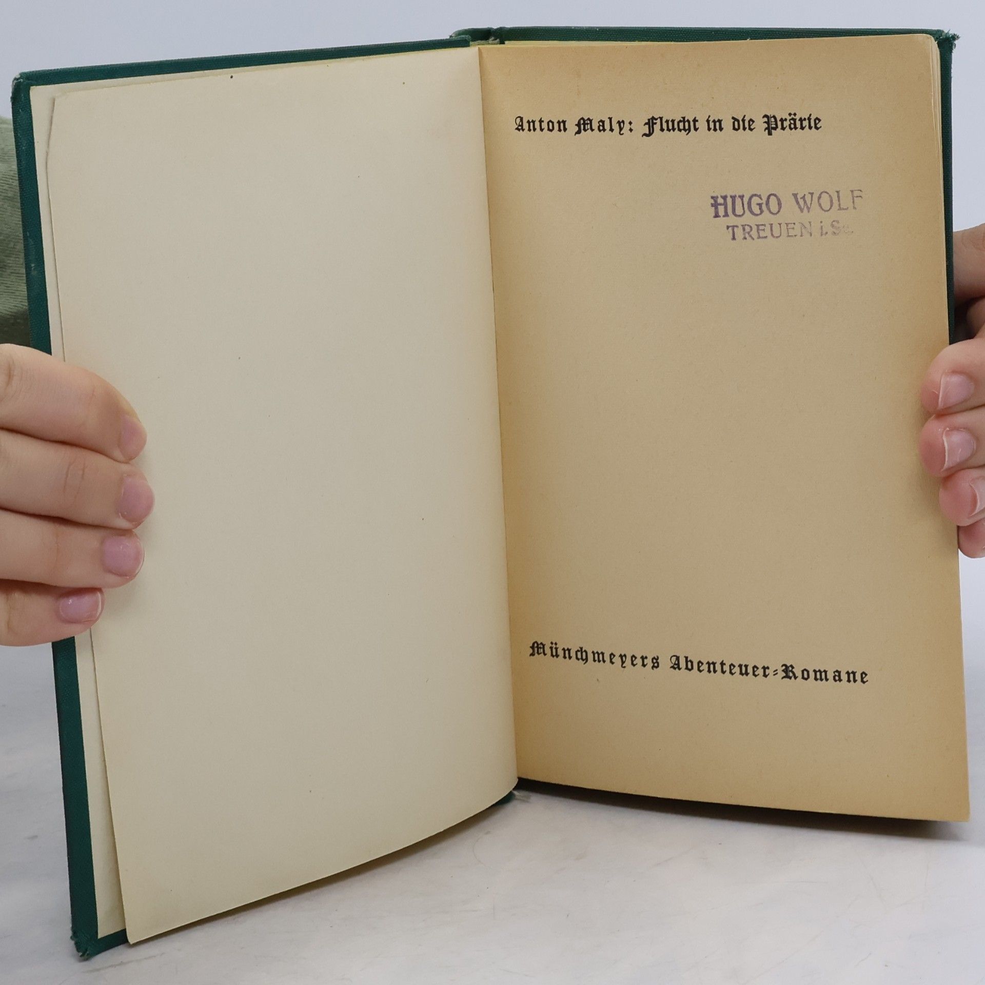 Anton Maly Flucht in die Prärie