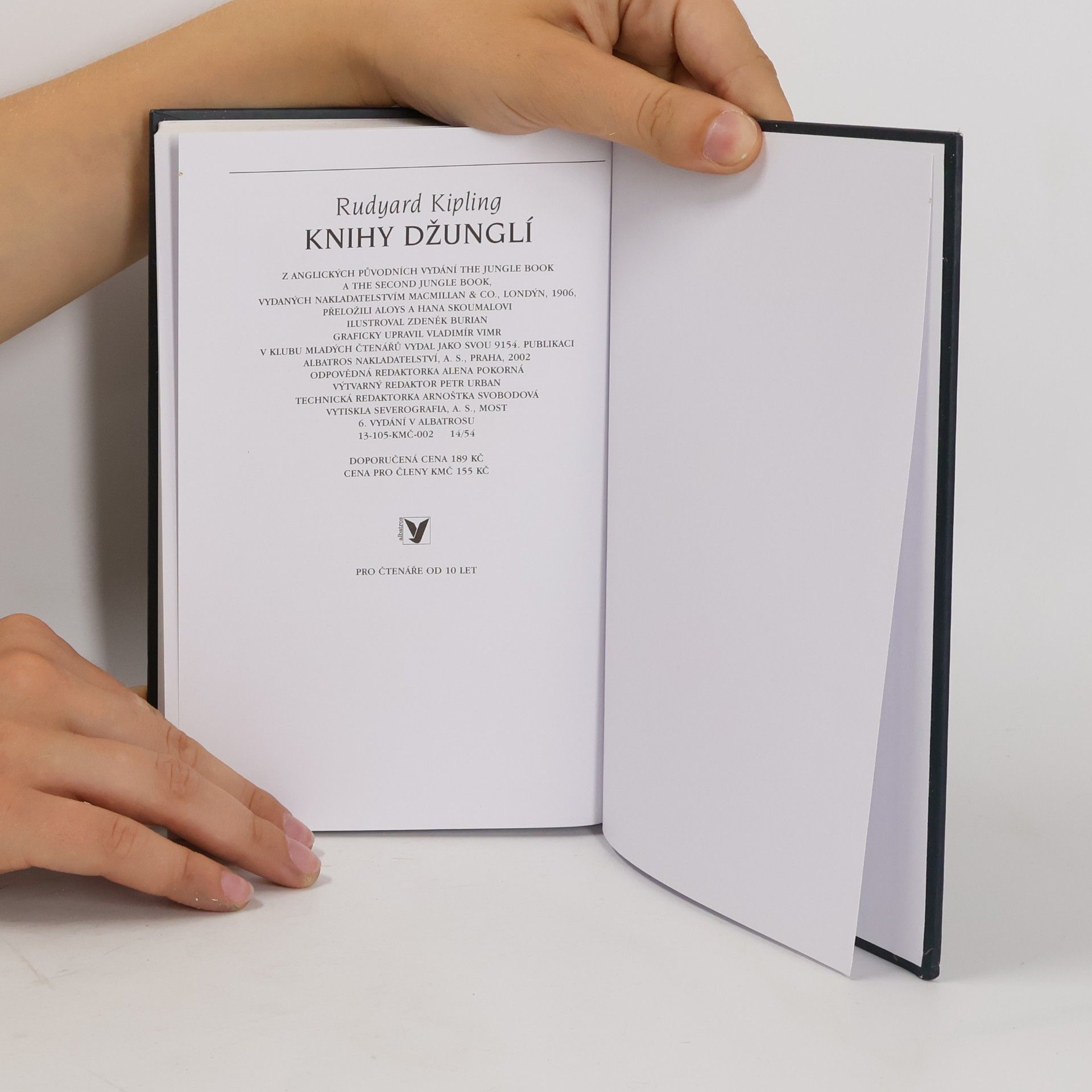 Rudyard Kipling Knihy džunglí