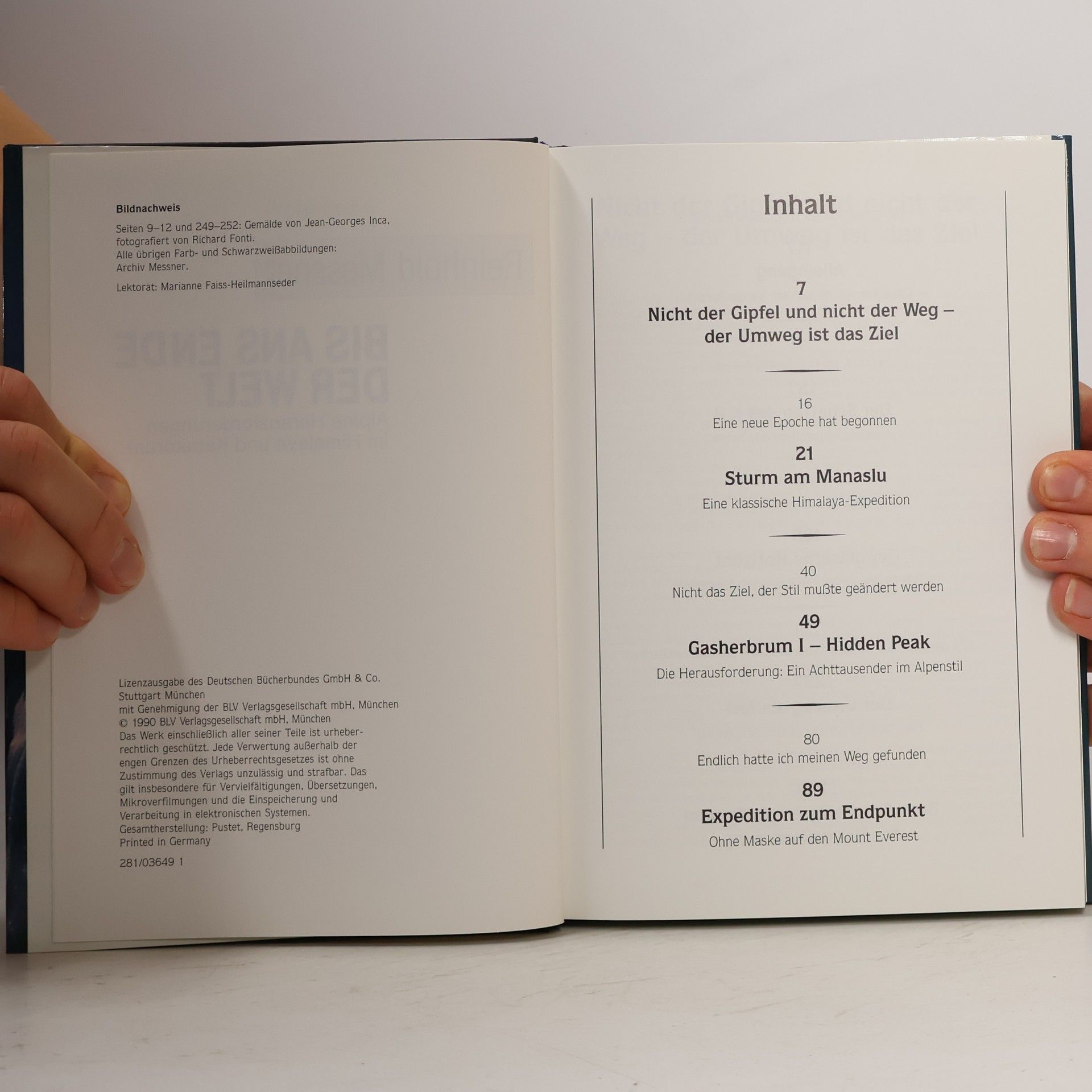 Reinhold Messner Bis ans Ende der Welt