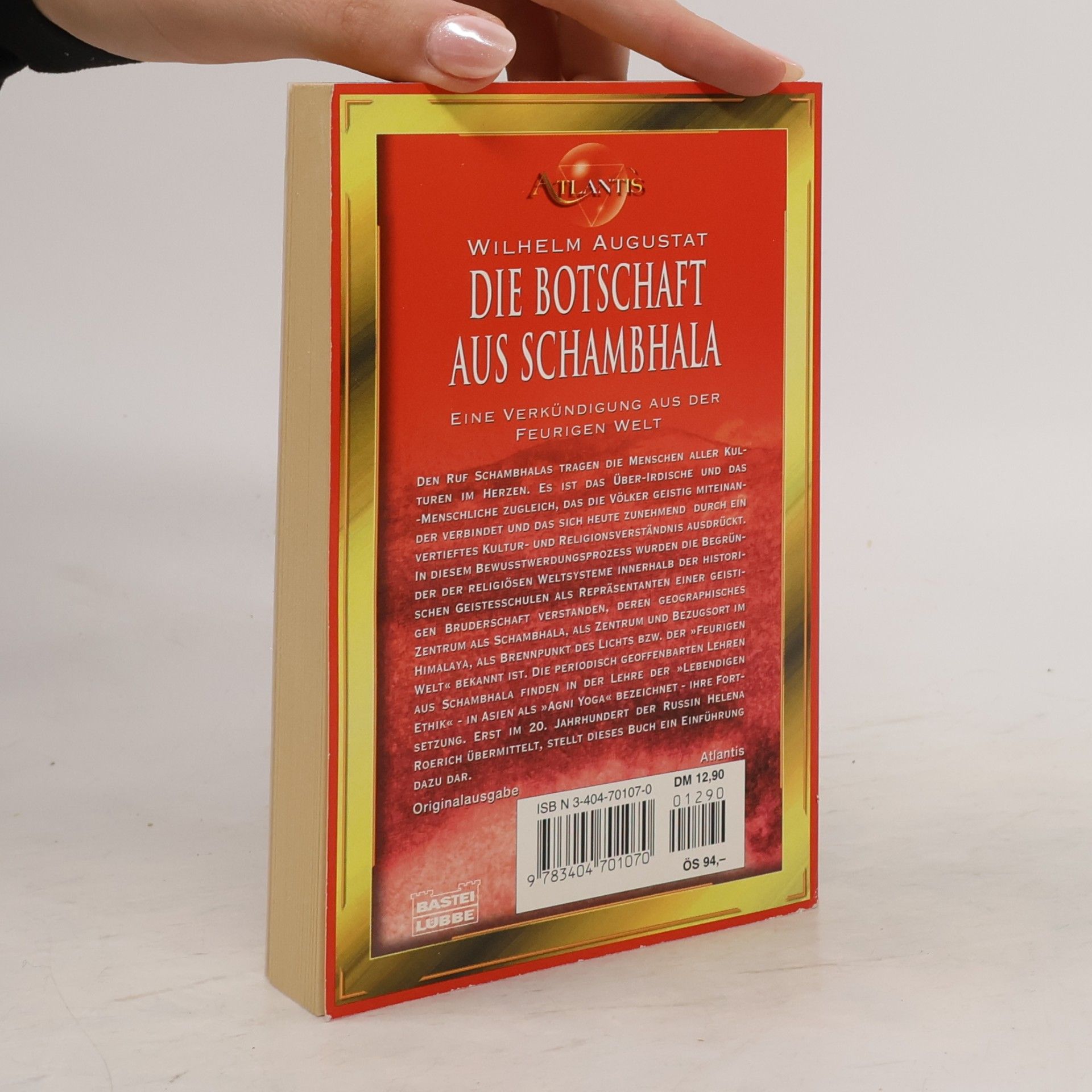 Wilhelm Augustat Die Botschaft aus Schambhala