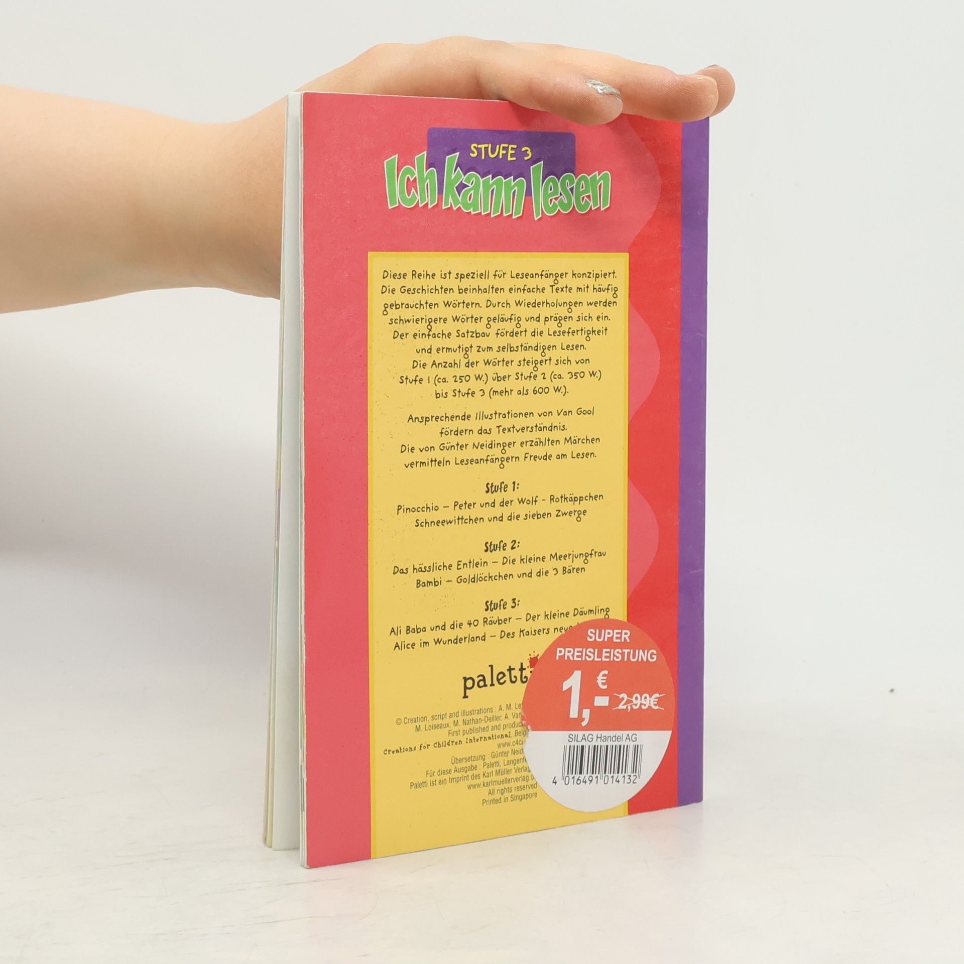 Autorenkollektiv Ich kann lesen, Stufe 3: Alice im Wunderland