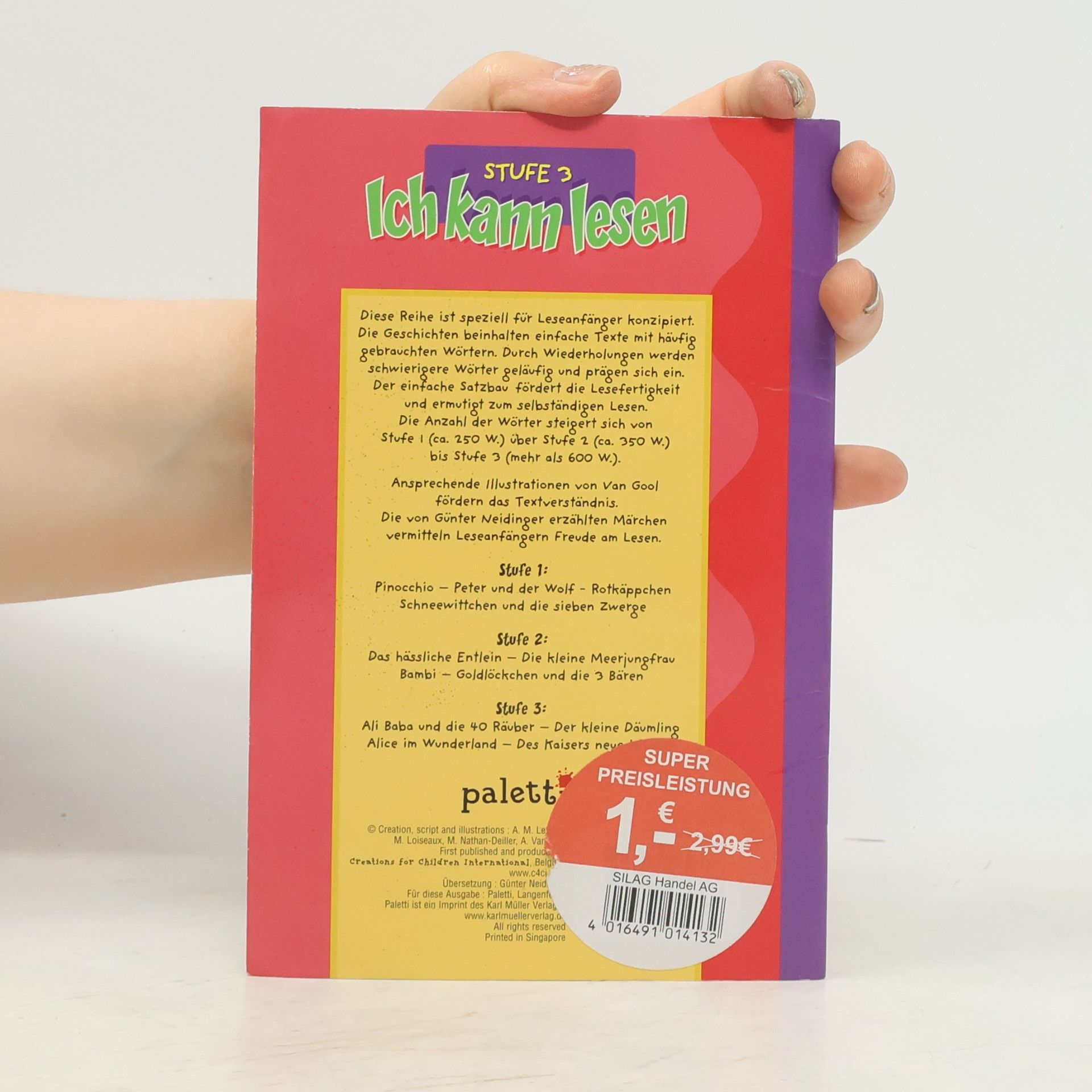 Autorenkollektiv Ich kann lesen, Stufe 3: Alice im Wunderland