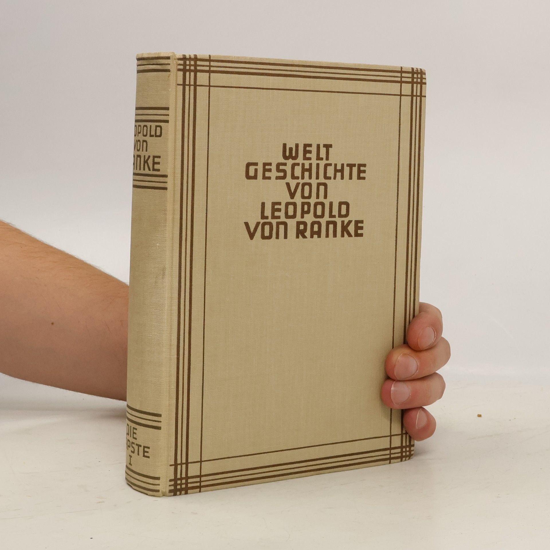 Leopold von Ranke Die Römischen Päpste in den letzten vier Jahrhunderten 1