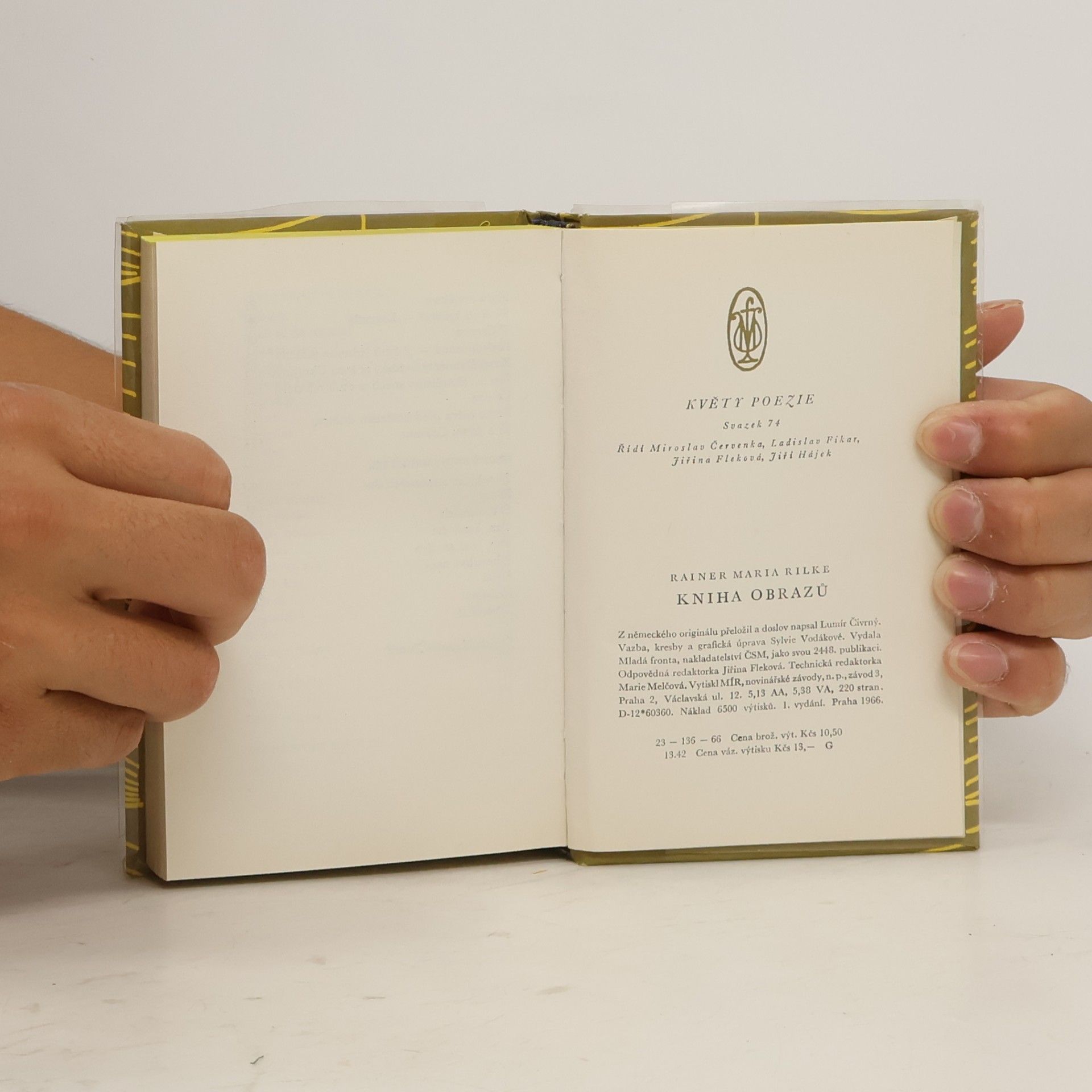 Rainer Maria Rilke Kniha obrazů