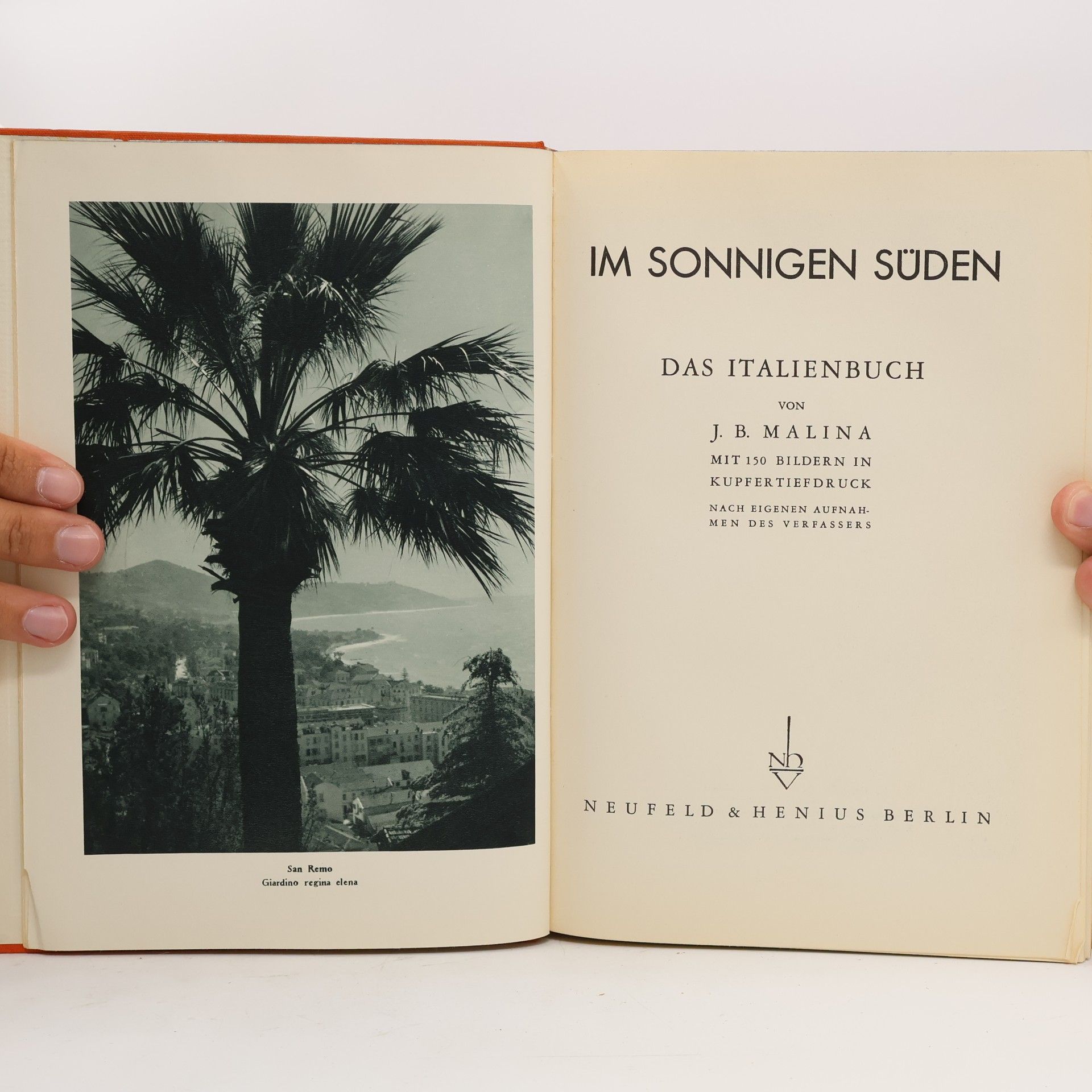 Josef Bonifazius Malina Im sonnigen Süden