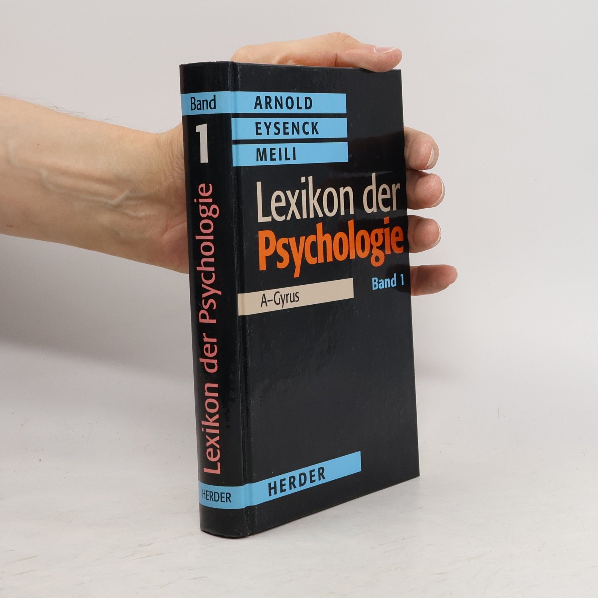 Wilhelm Arnold Lexikon der Psychologie 1