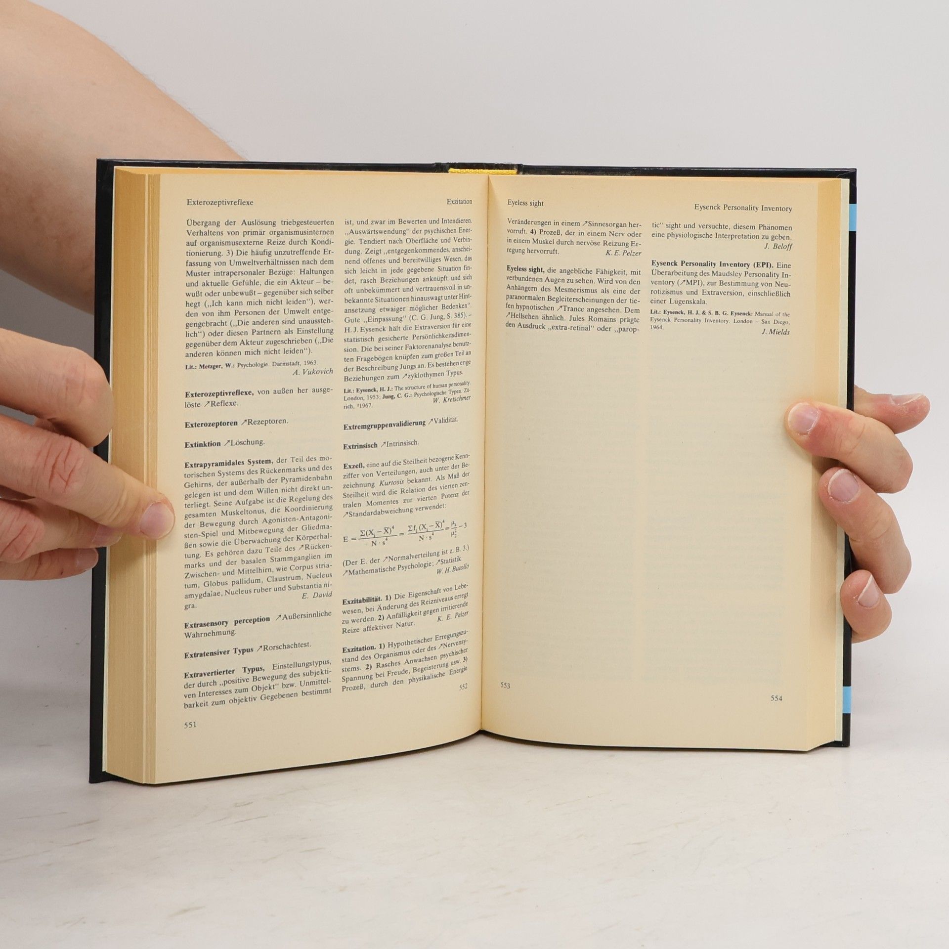 Richard Meili Lexikon der Psychologie 1