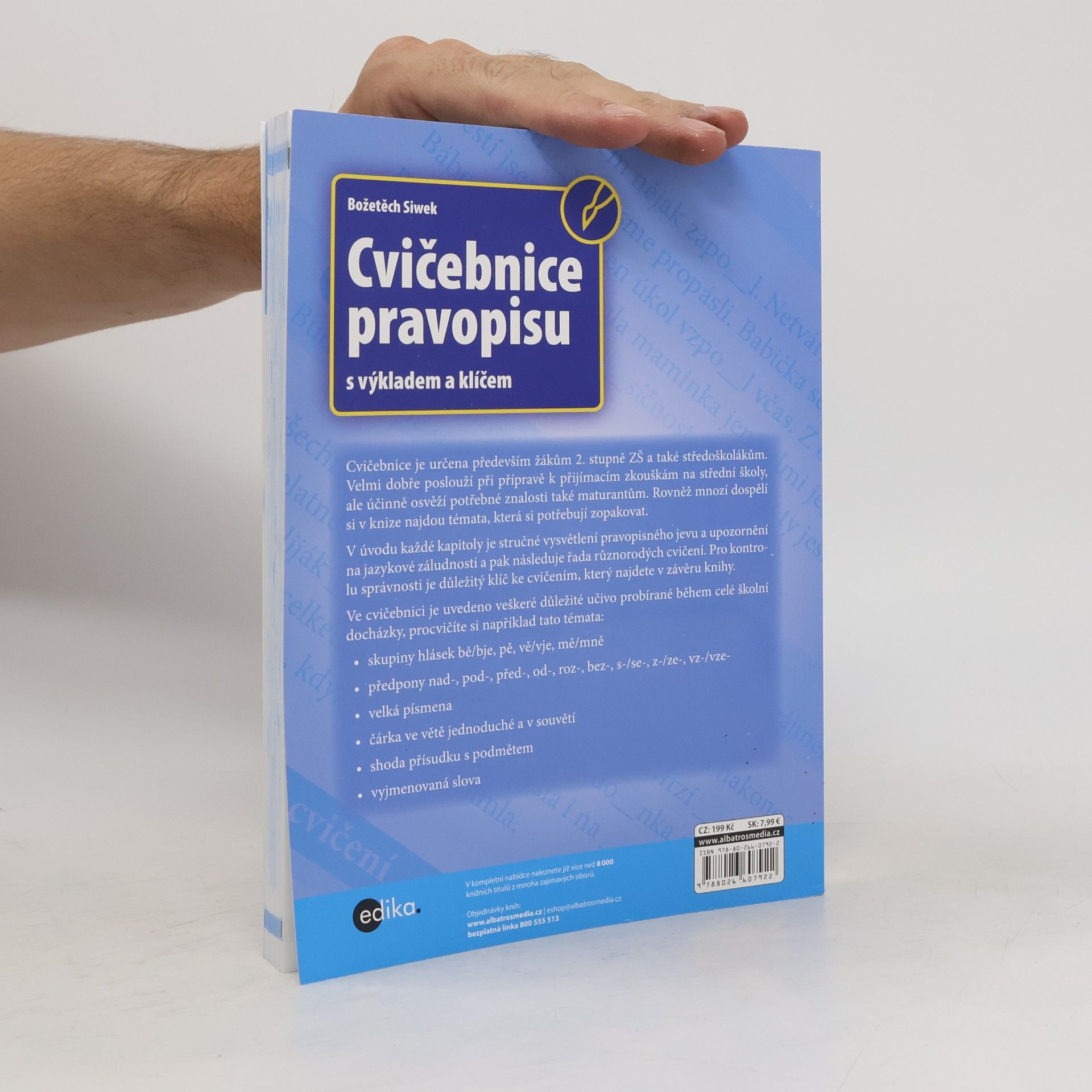 Božetěch Siwek Cvičebnice pravopisu