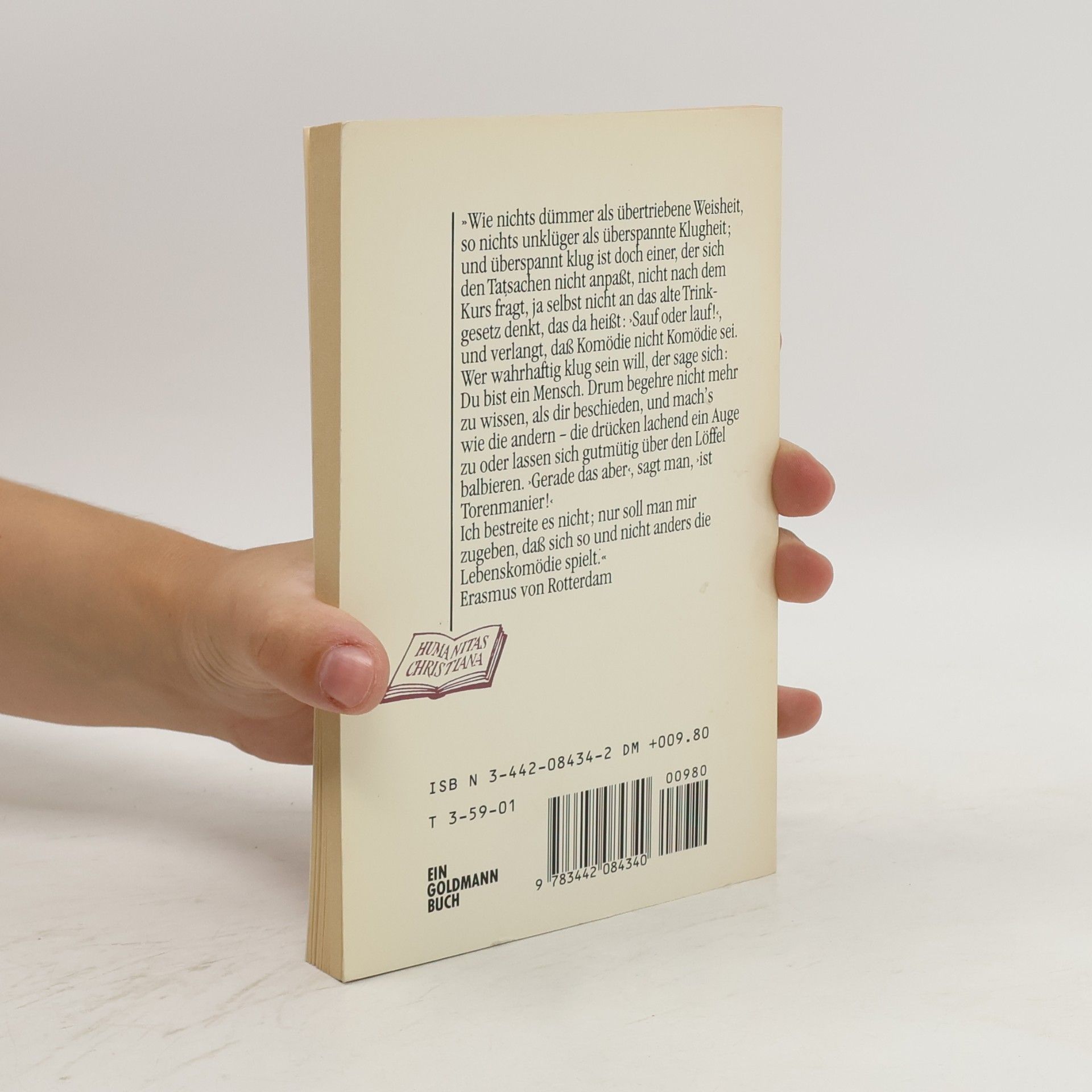 Erasmus Rotterdamský Ausgewählte Texte