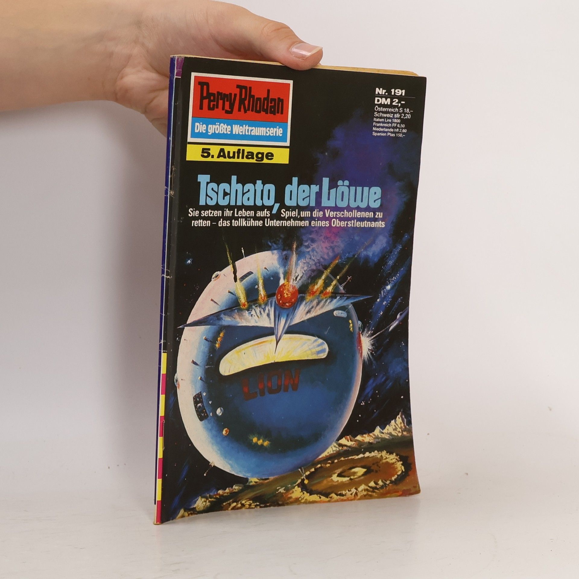 William Voltz Perry Rhodan 191: Tschato, der Löwe
