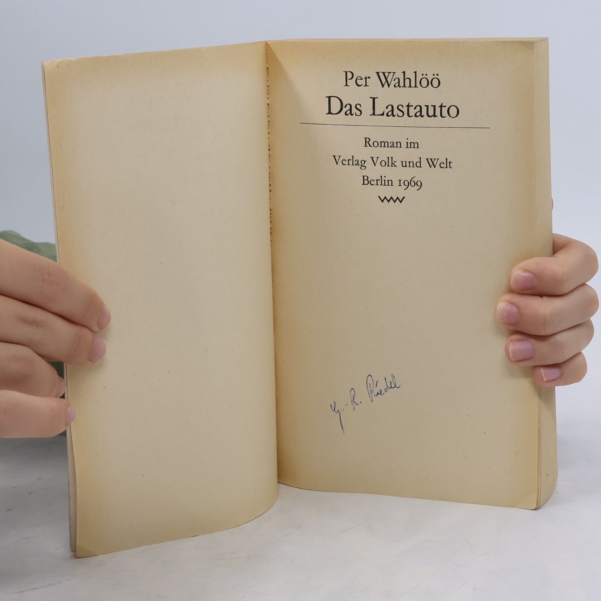 Per Wahlöö Das Lastauto