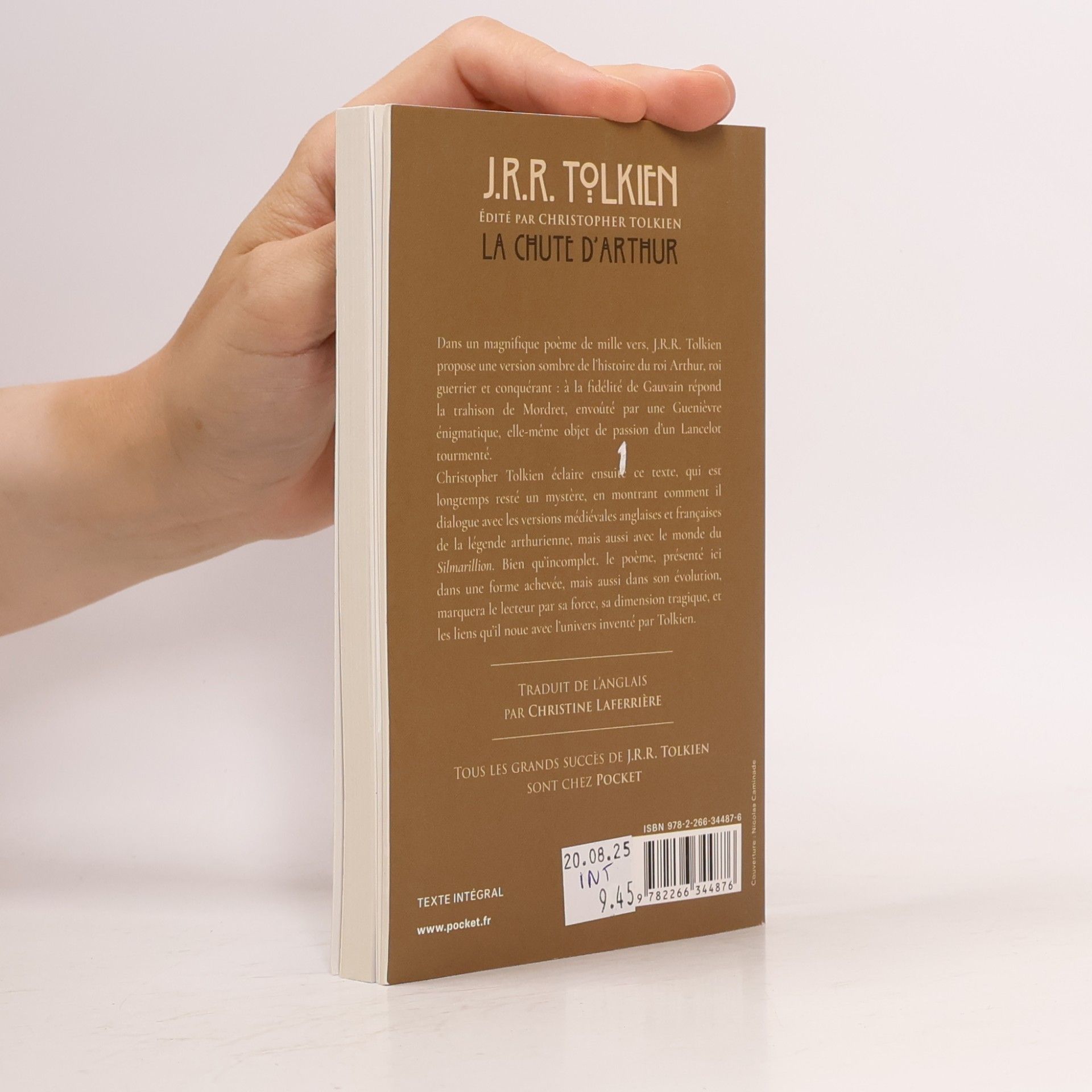 J. R. R. Tolkien Pocket: La Chute d'Arthur