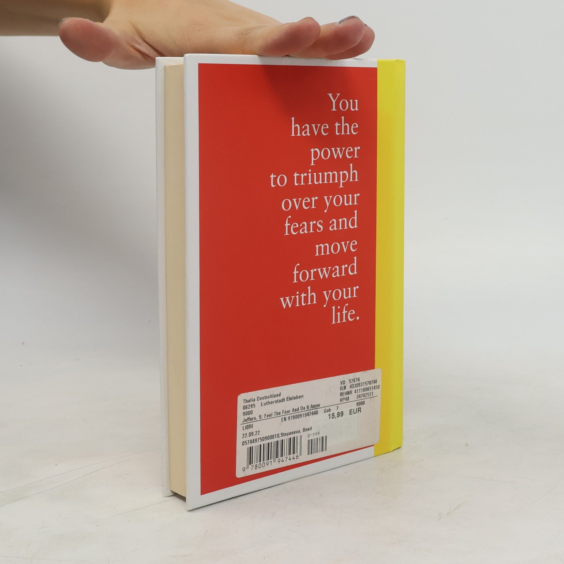 Susan Jeffers Feel the Fear and Do It Anyway